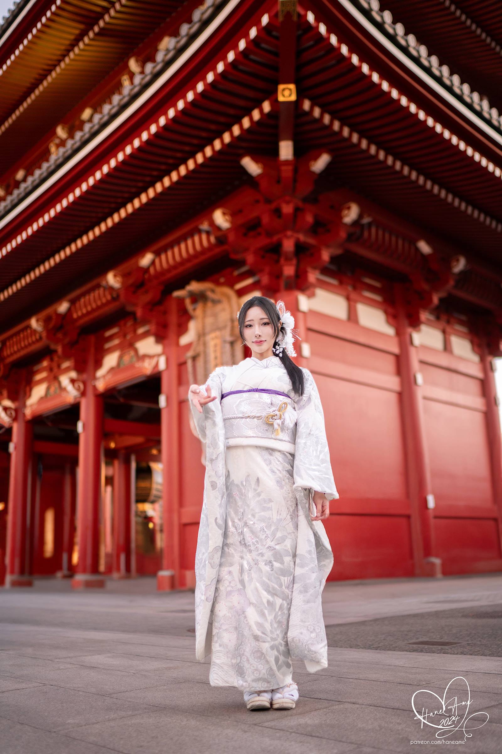 图片[17]-雨波_HaneAme Original 2024 New year Silver Kimono[32P] – 速更版-美库