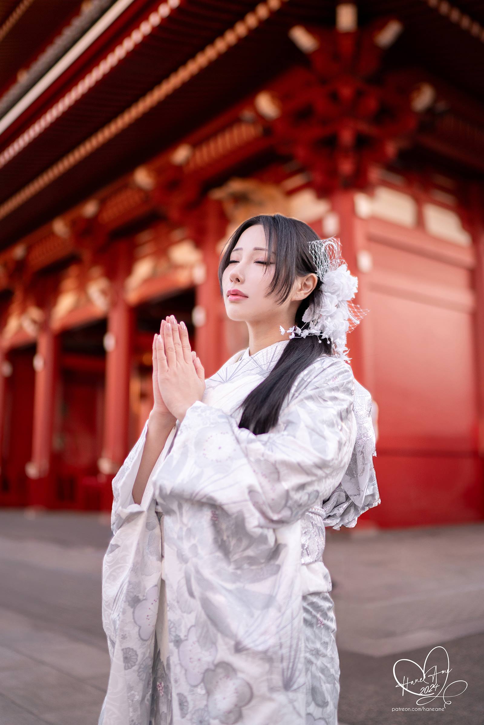 图片[18]-雨波_HaneAme Original 2024 New year Silver Kimono[32P] – 速更版-美库