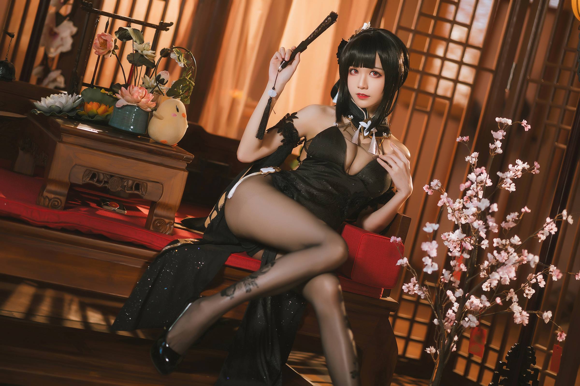 图片[24]-Tomoyo酱 碧蓝航线 镇海旗袍[27P] – 速更版-美库