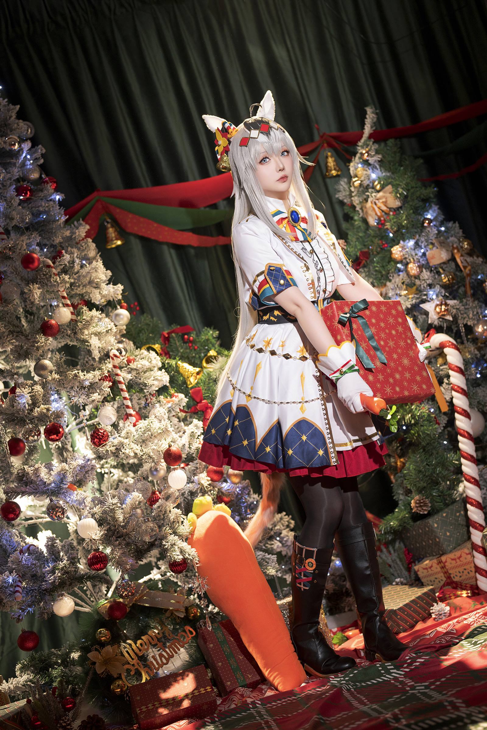 图片[10]-星之迟迟 2023年12月计划赠品 赛马娘 小栗帽 圣诞衣装 [48P] – 速更版-美库