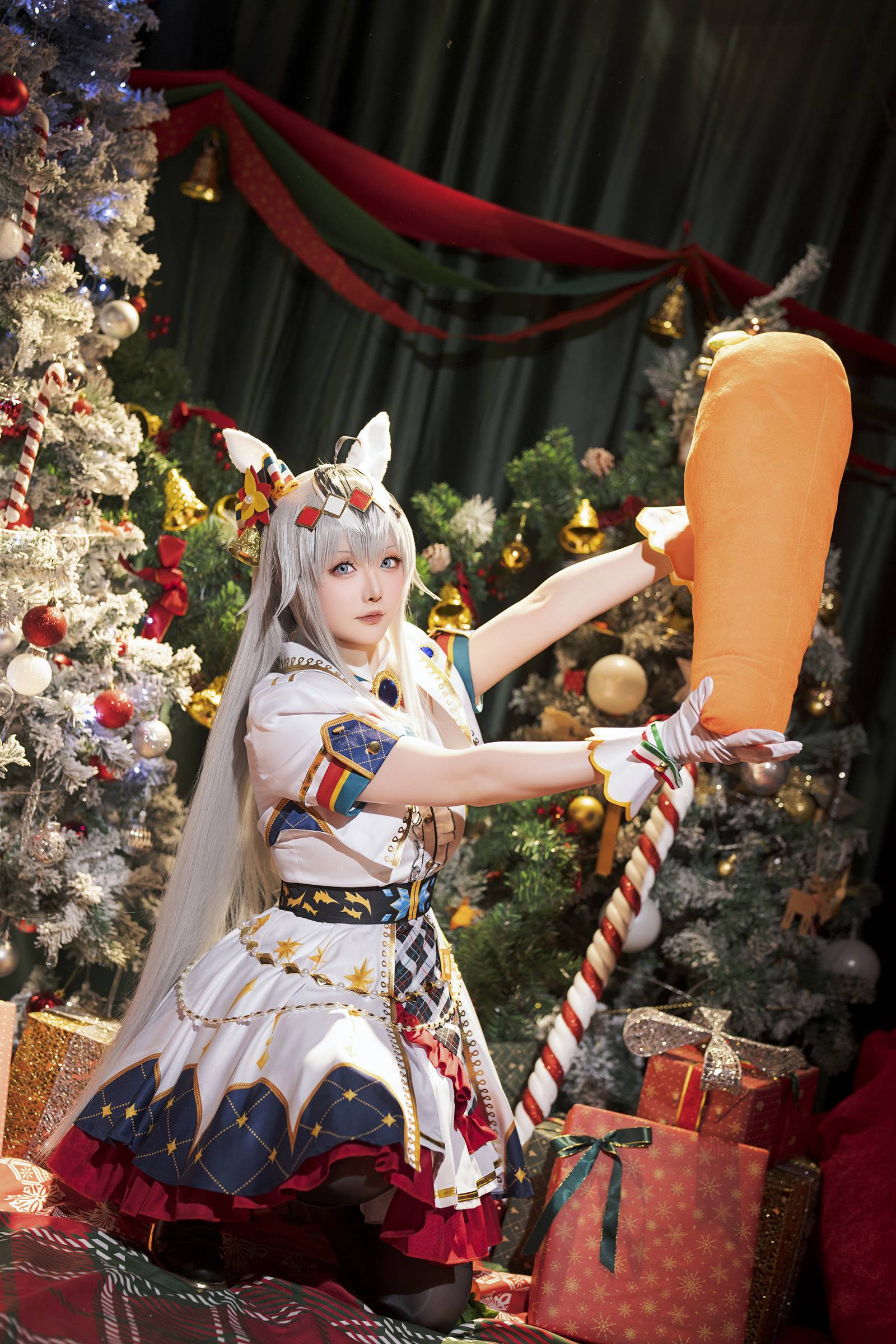 图片[13]-星之迟迟 2023年12月计划赠品 赛马娘 小栗帽 圣诞衣装 [48P] – 速更版-美库