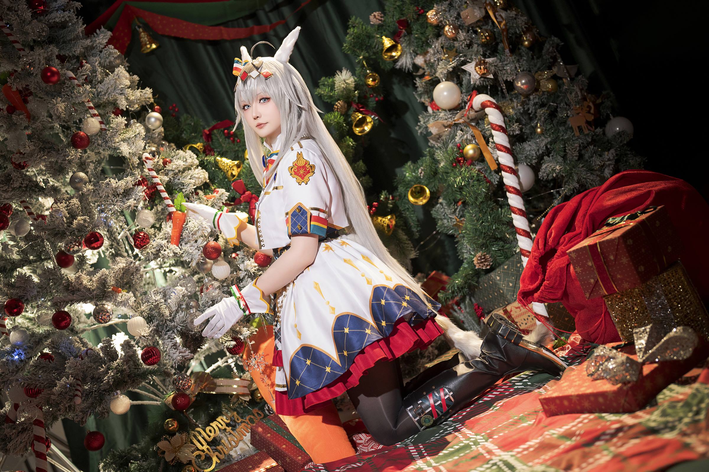 图片[19]-星之迟迟 2023年12月计划赠品 赛马娘 小栗帽 圣诞衣装 [48P] – 速更版-美库