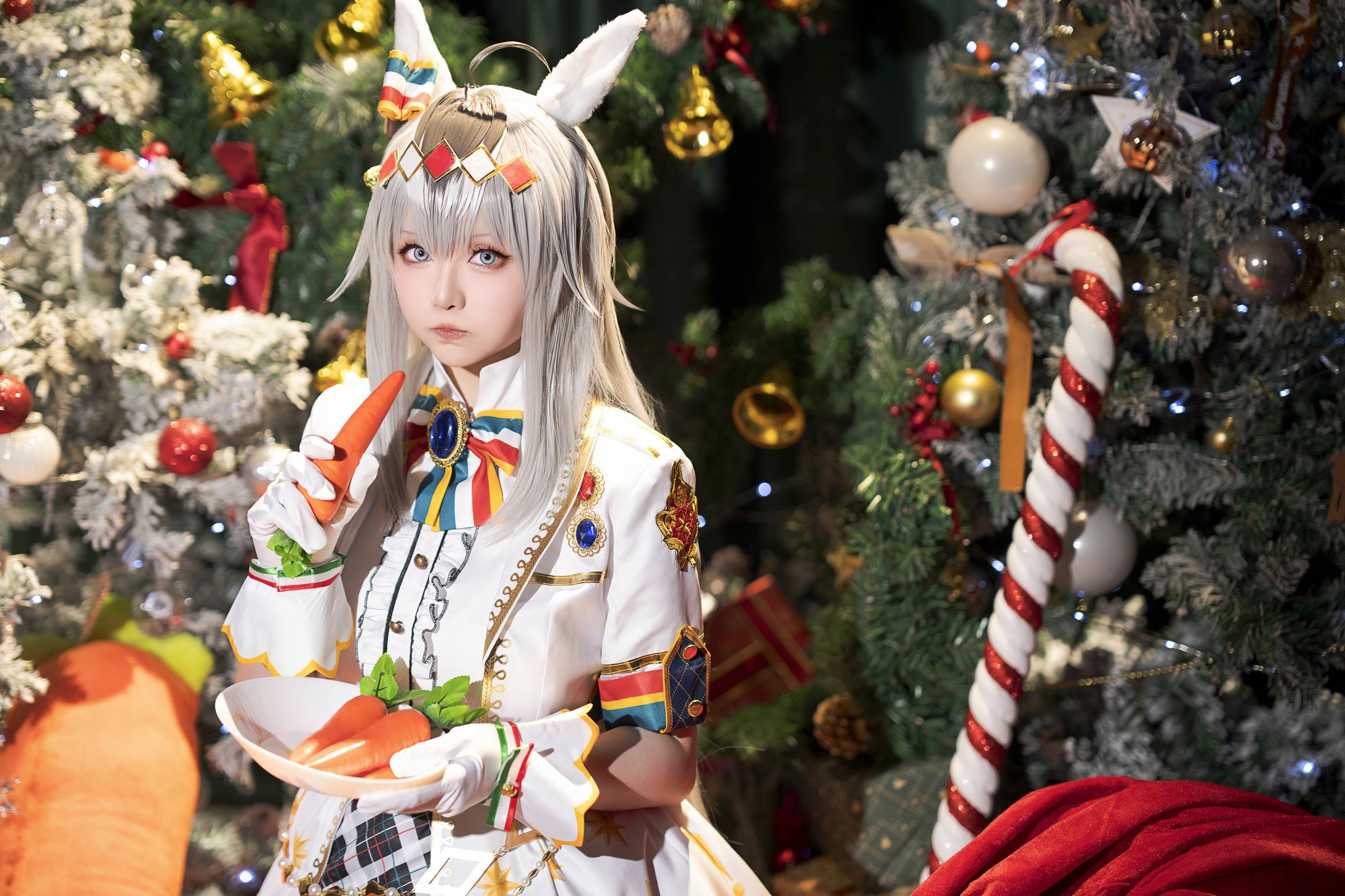 图片[21]-星之迟迟 2023年12月计划赠品 赛马娘 小栗帽 圣诞衣装 [48P] – 速更版-美库