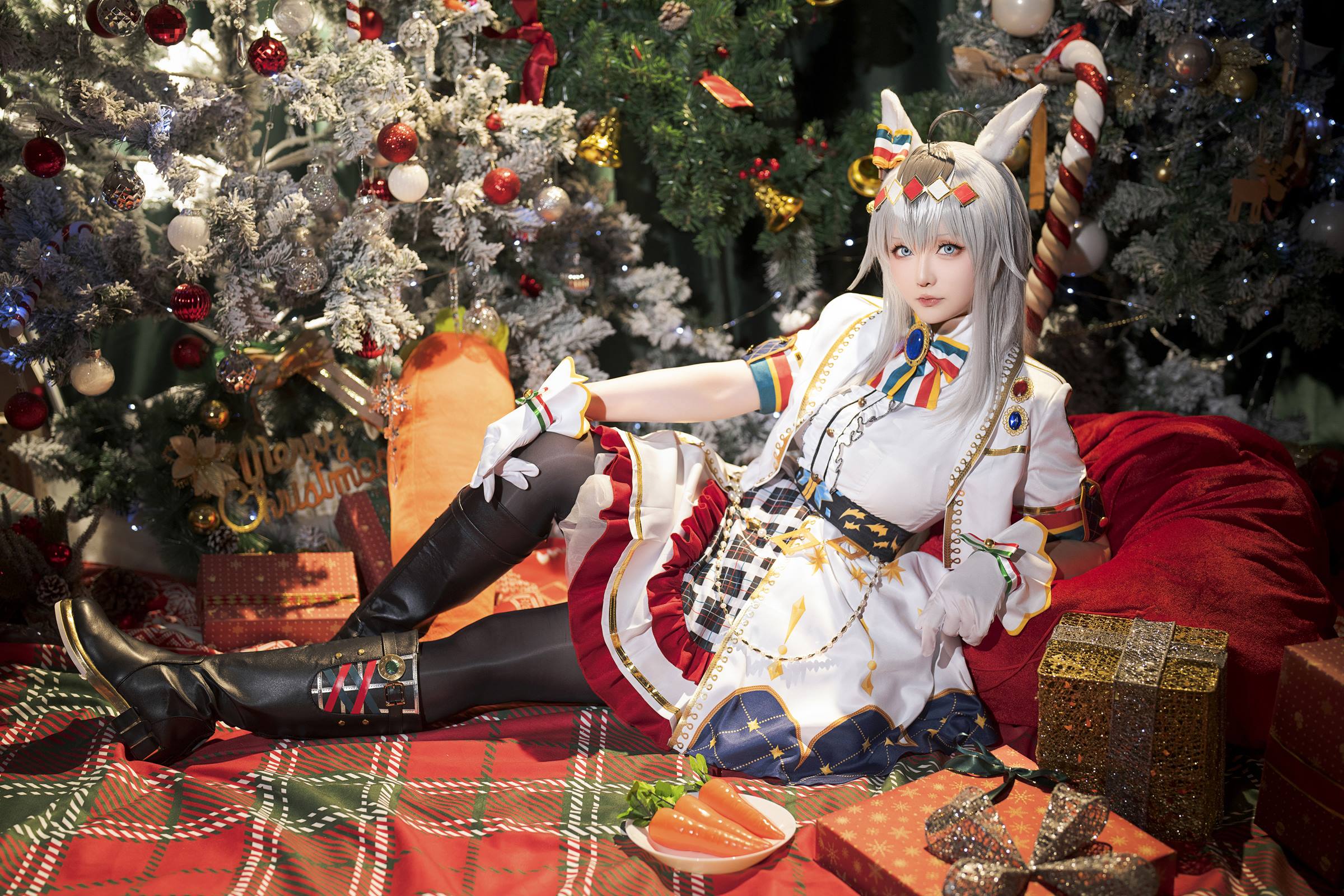 图片[24]-星之迟迟 2023年12月计划赠品 赛马娘 小栗帽 圣诞衣装 [48P] – 速更版-美库