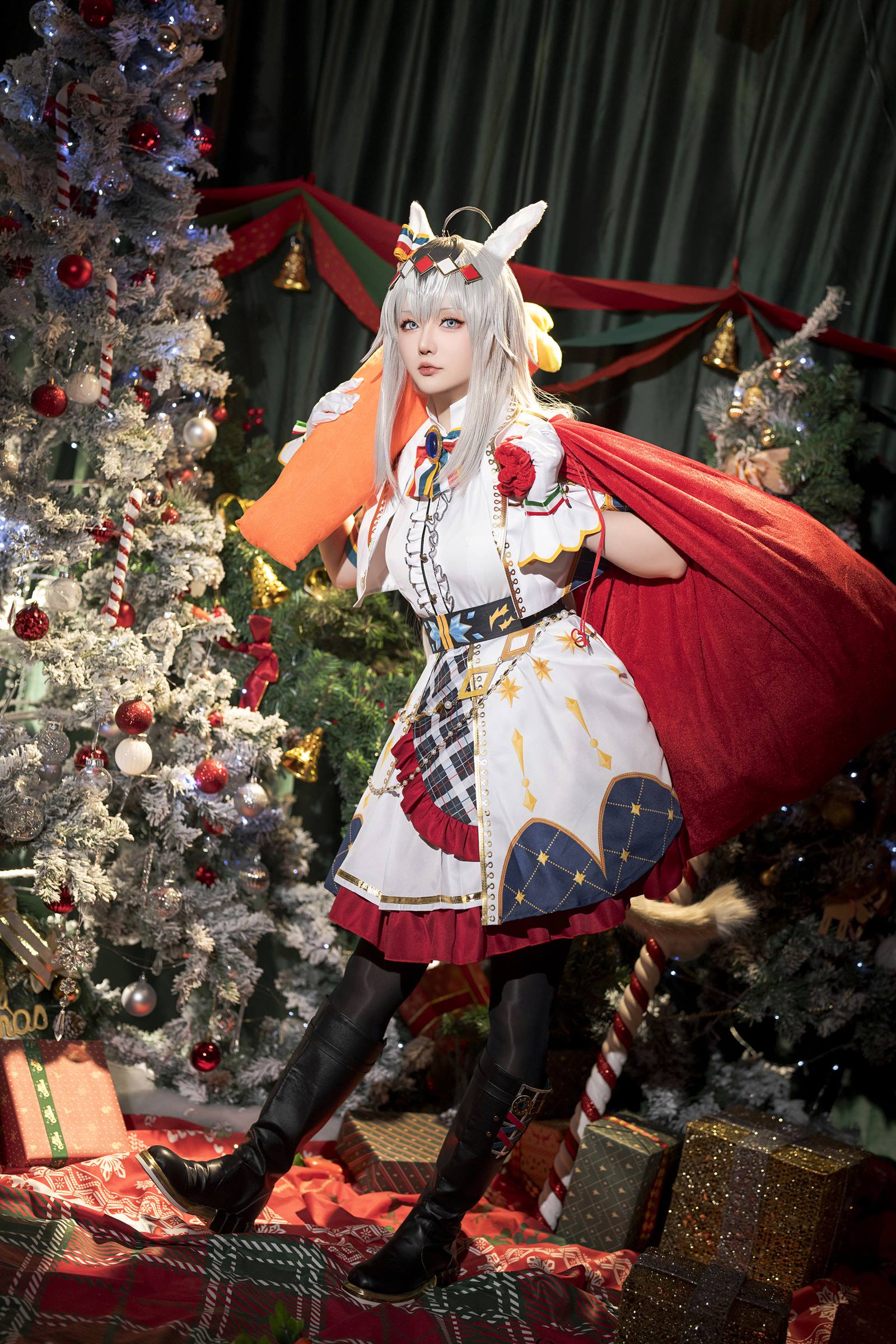 图片[26]-星之迟迟 2023年12月计划赠品 赛马娘 小栗帽 圣诞衣装 [48P] – 速更版-美库