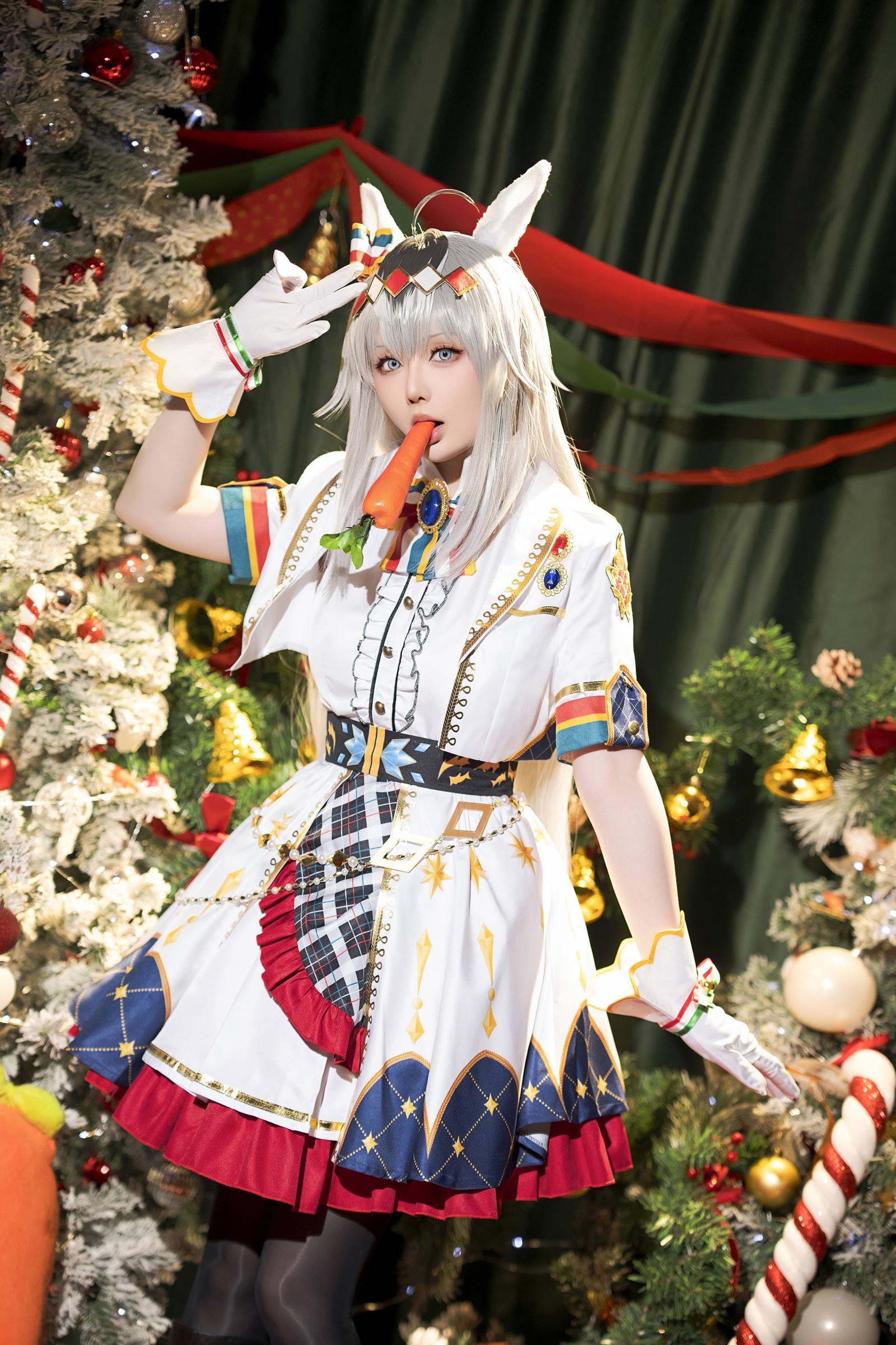 图片[37]-星之迟迟 2023年12月计划赠品 赛马娘 小栗帽 圣诞衣装 [48P] – 速更版-美库