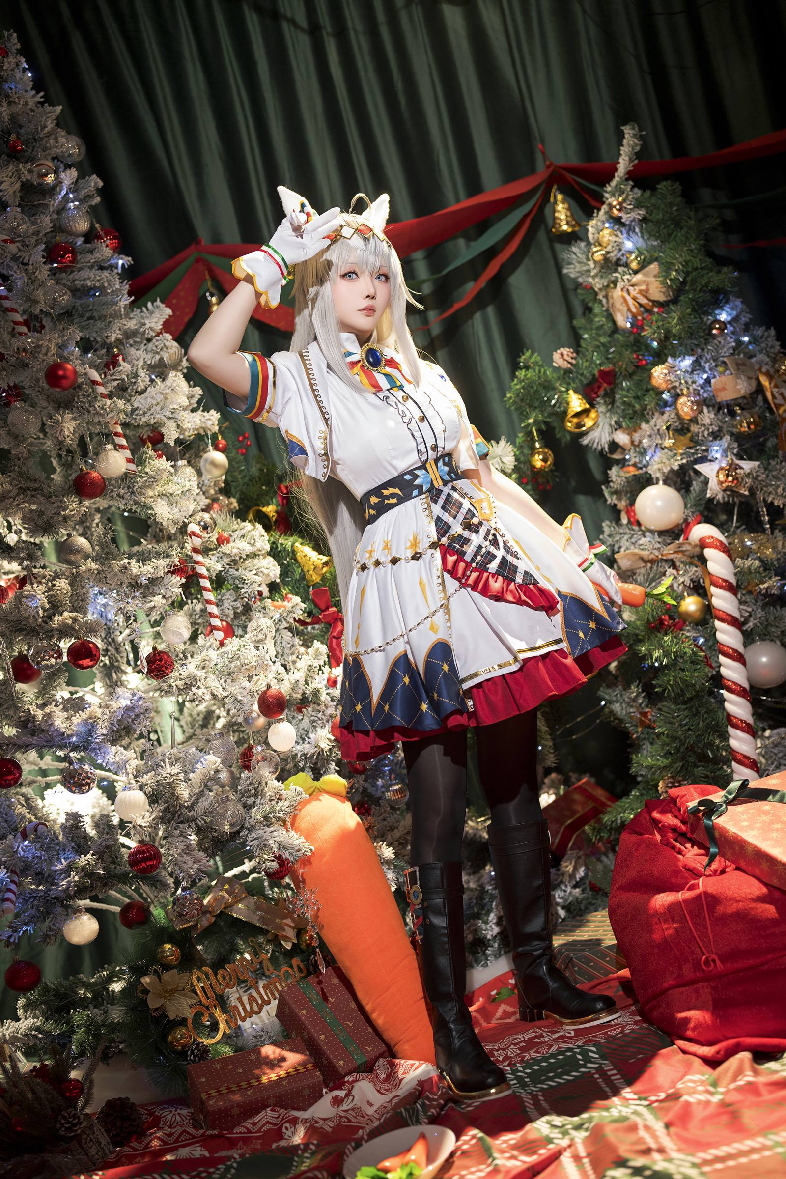 图片[39]-星之迟迟 2023年12月计划赠品 赛马娘 小栗帽 圣诞衣装 [48P] – 速更版-美库