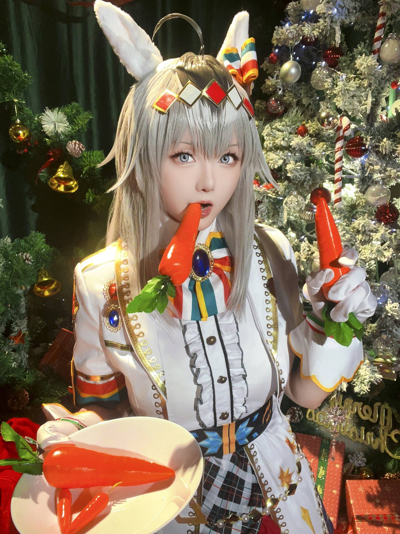 图片[40]-星之迟迟 2023年12月计划赠品 赛马娘 小栗帽 圣诞衣装 [48P] – 速更版-美库