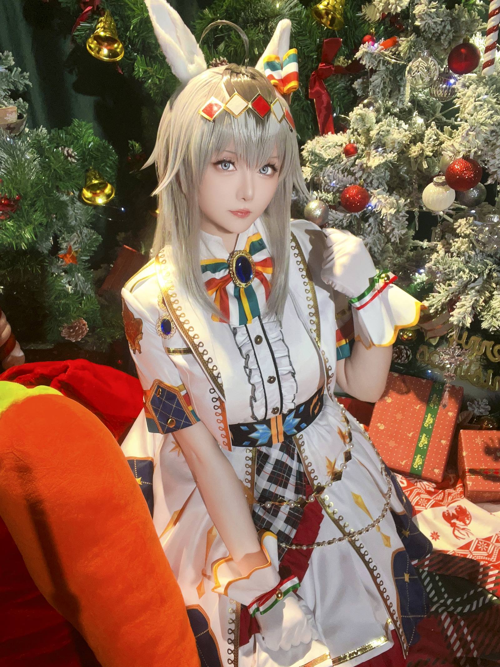 图片[43]-星之迟迟 2023年12月计划赠品 赛马娘 小栗帽 圣诞衣装 [48P] – 速更版-美库