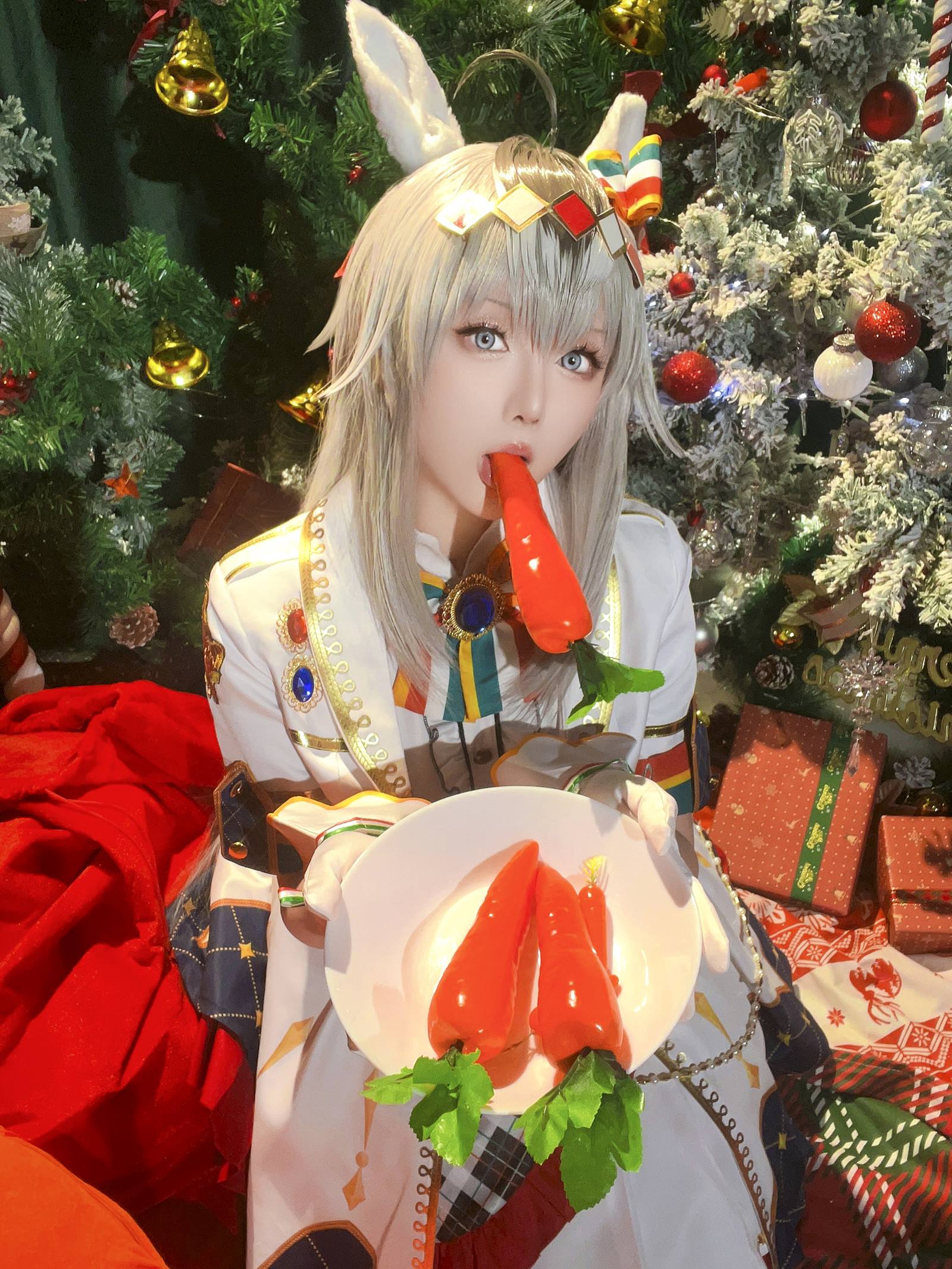 图片[44]-星之迟迟 2023年12月计划赠品 赛马娘 小栗帽 圣诞衣装 [48P] – 速更版-美库