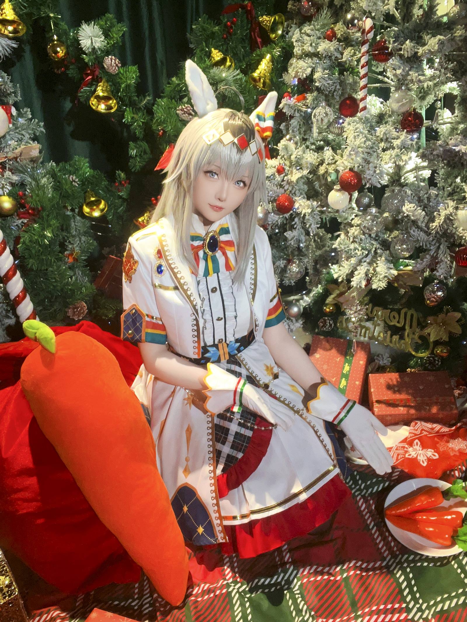 图片[49]-星之迟迟 2023年12月计划赠品 赛马娘 小栗帽 圣诞衣装 [48P] – 速更版-美库