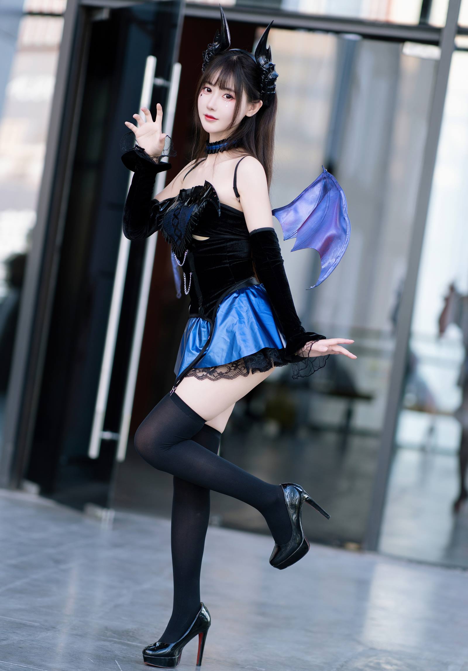 图片[12]-羽生三未图集  – 小恶魔 漫展返图[12P] – 速更版-美库