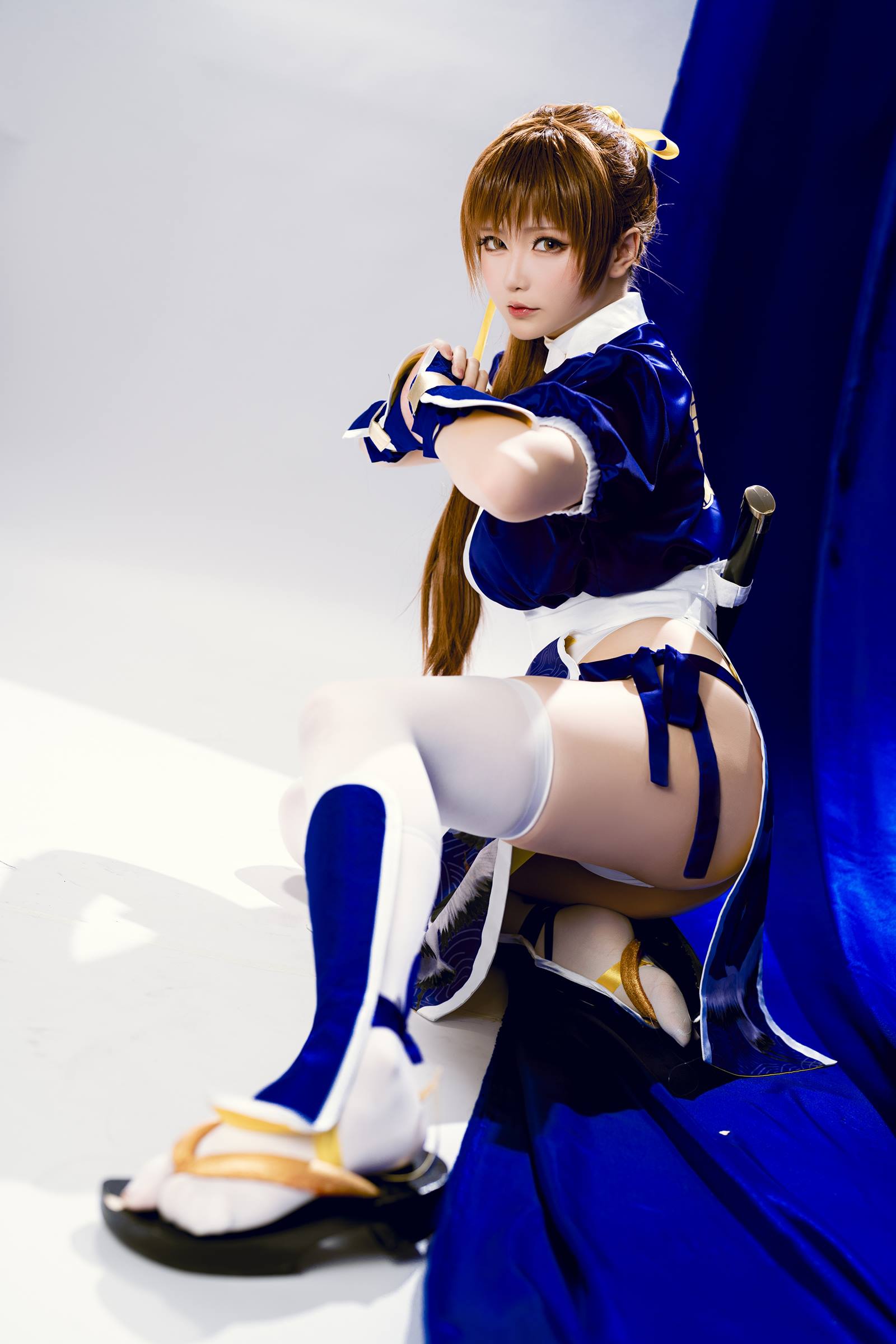 图片[13]-网紅Coser@星之迟迟  死或生 霞[19P] – 速更版-美库