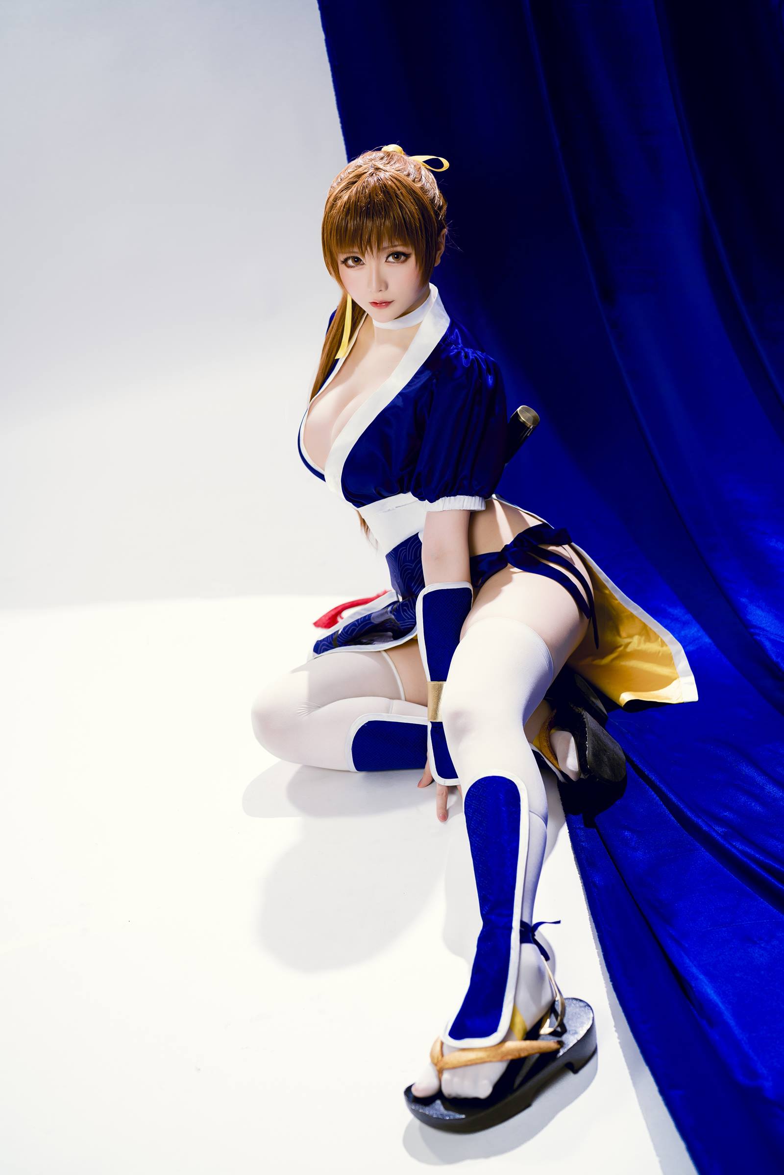 图片[14]-网紅Coser@星之迟迟  死或生 霞[19P] – 速更版-美库