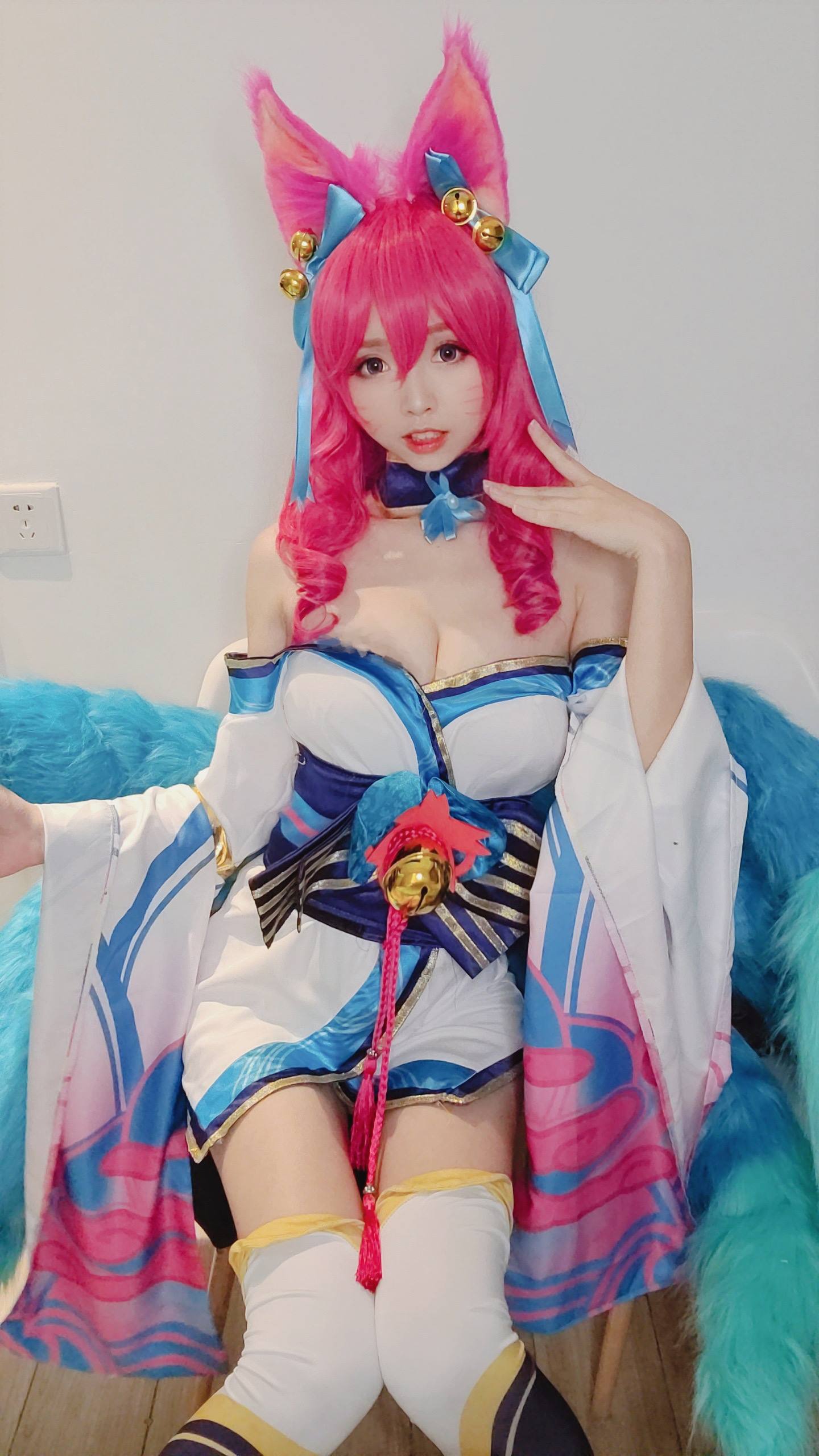 图片[10]-大大卷卷小卷 – 碧蓝航线逸仙&英雄联盟阿狸[15P] – 速更版-美库