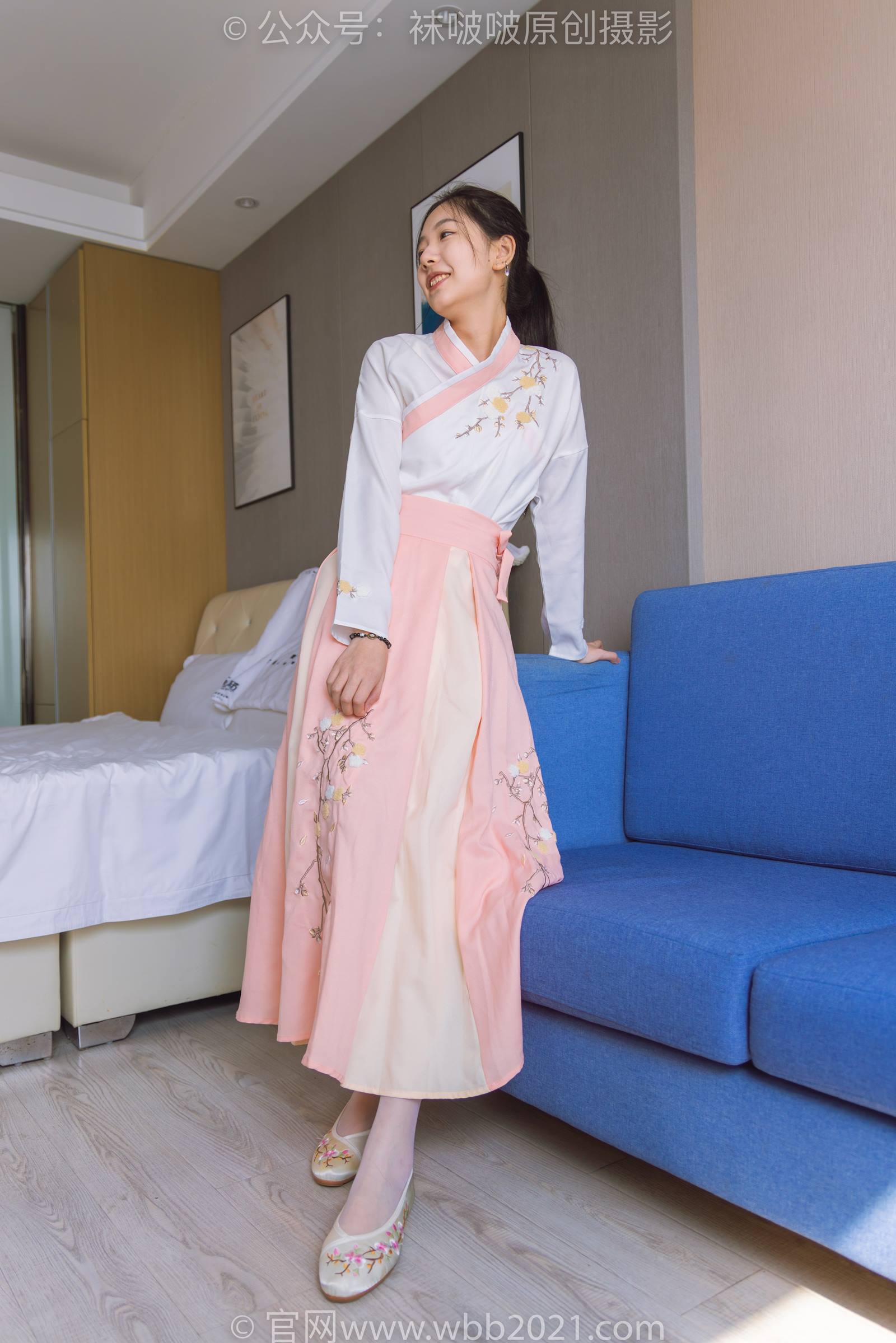 图片[12]-[BoBoSocks袜啵啵]NO.311 小甜豆-布鞋、白丝、裸足、古装[140P] – 速更版-美库