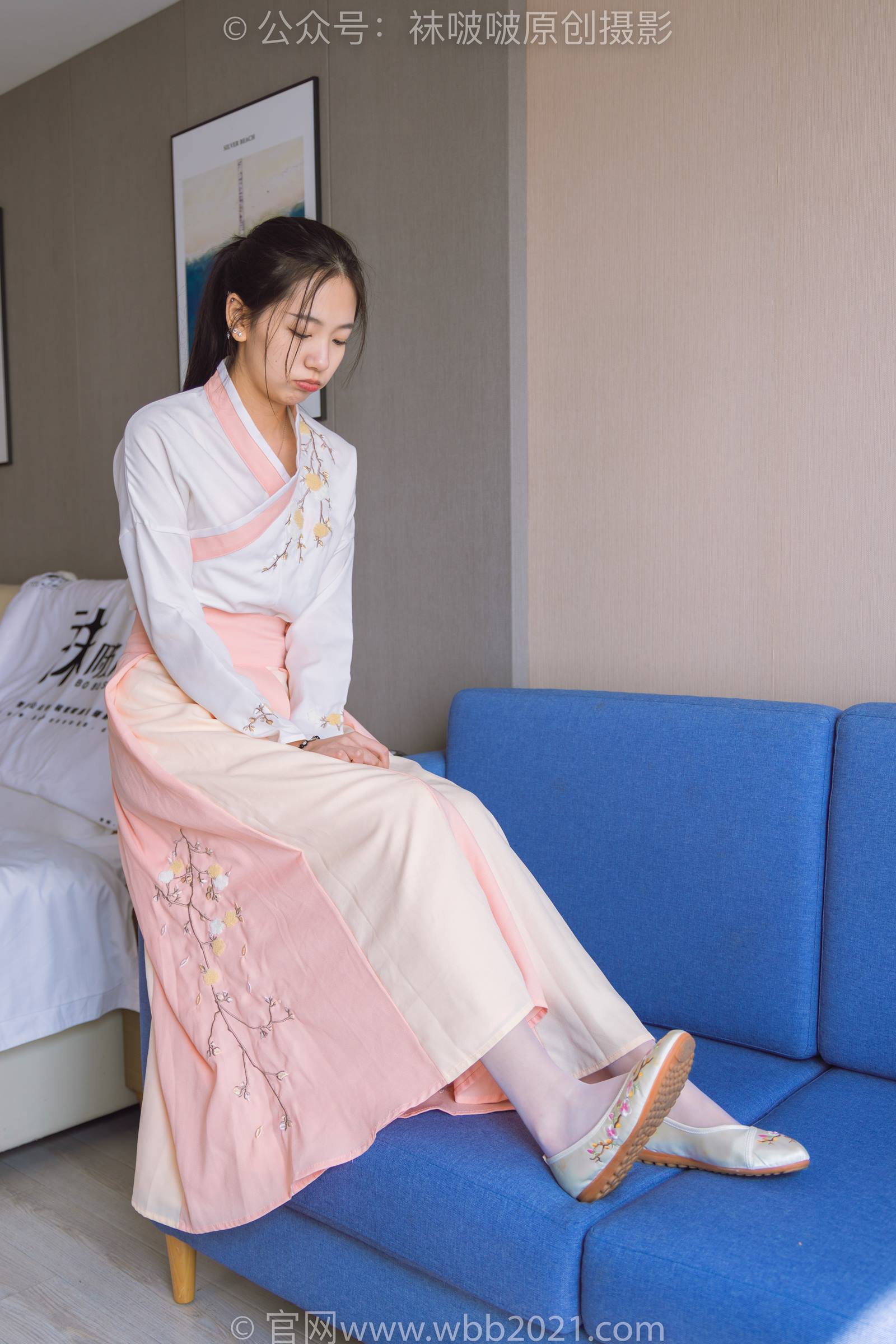 图片[14]-[BoBoSocks袜啵啵]NO.311 小甜豆-布鞋、白丝、裸足、古装[140P] – 速更版-美库