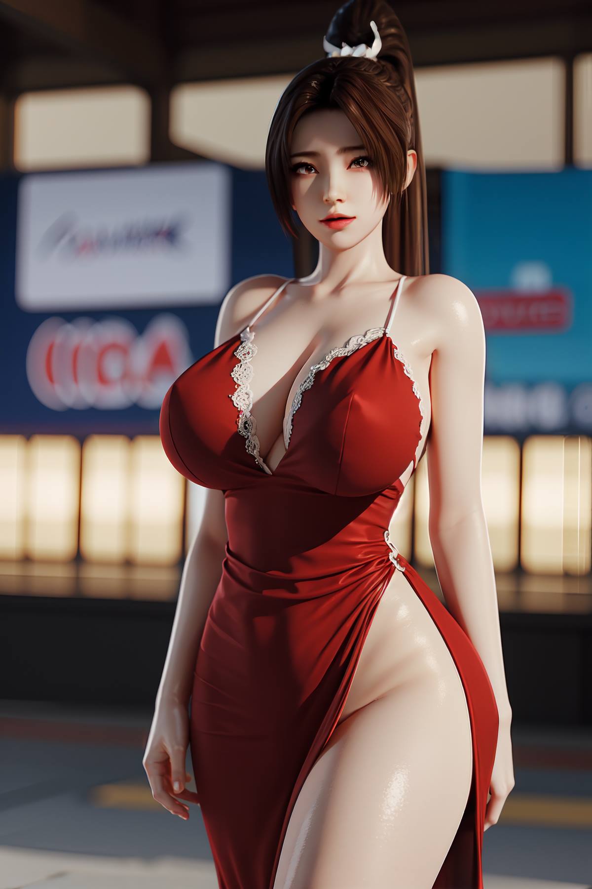 图片[35]-AI绘画 093 不知火舞 红色晚礼服[108P] – 速更版-美库