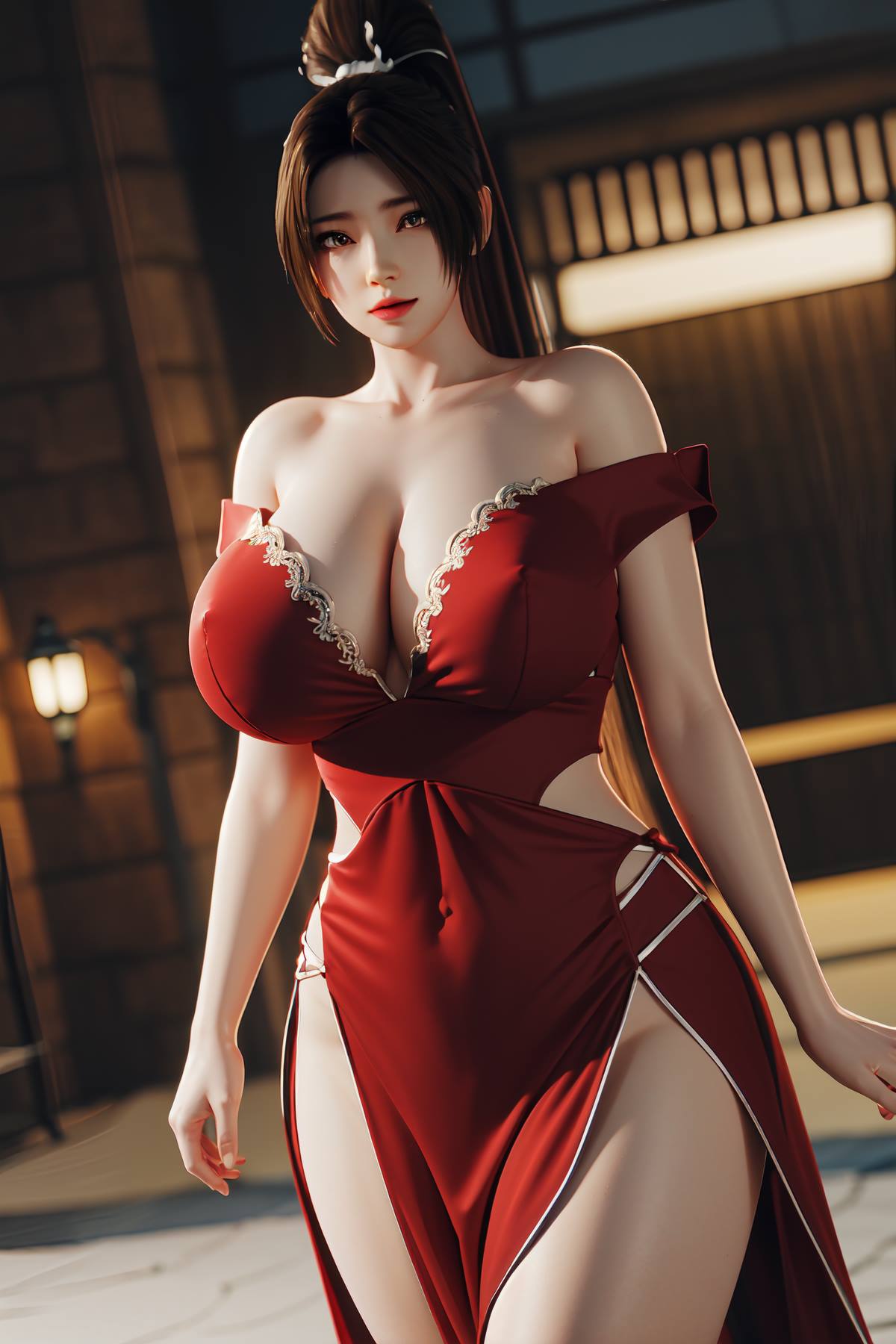 图片[44]-AI绘画 093 不知火舞 红色晚礼服[108P] – 速更版-美库