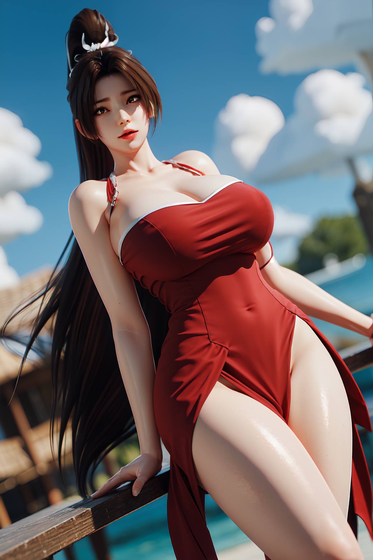 图片[63]-AI绘画 093 不知火舞 红色晚礼服[108P] – 速更版-美库