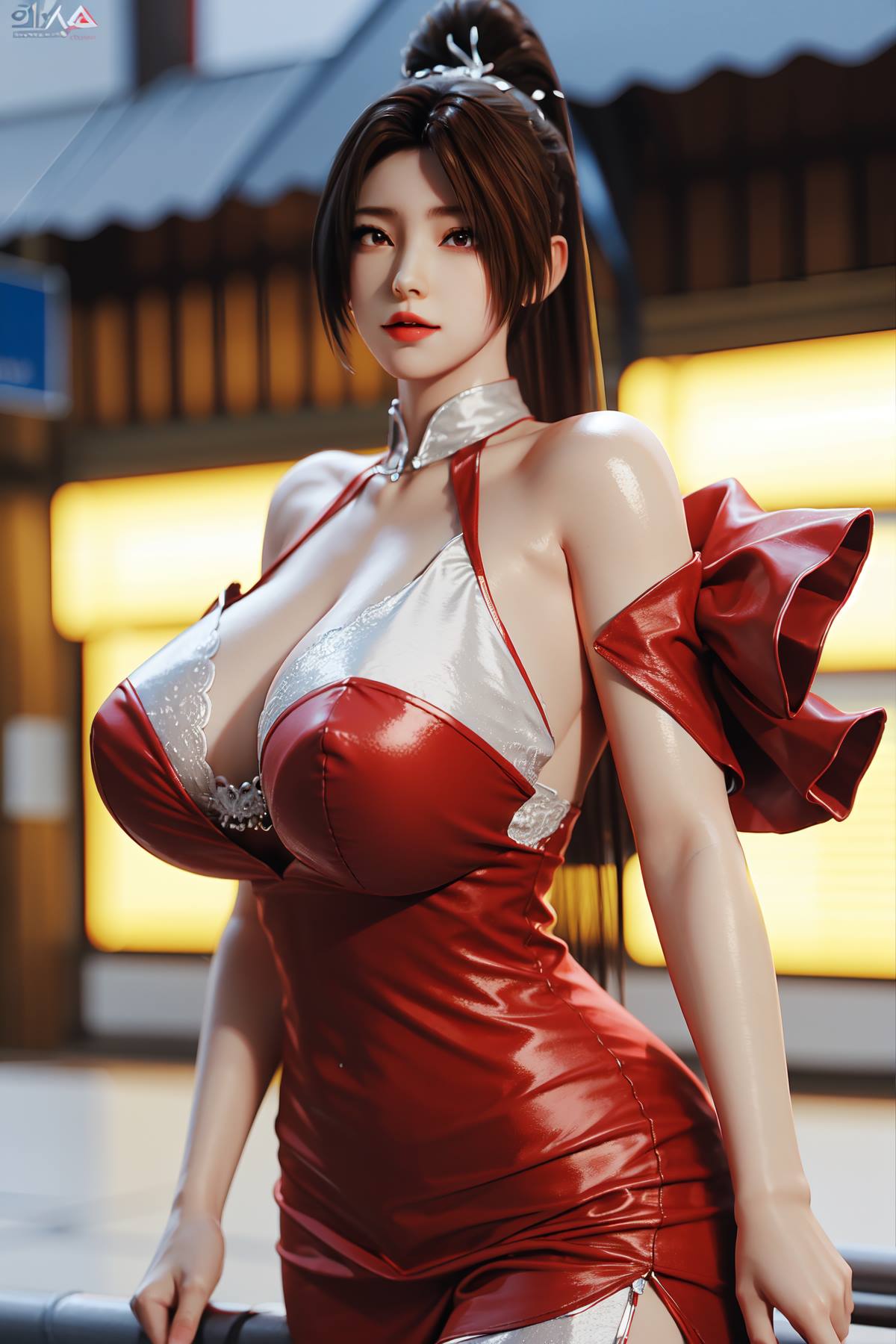 图片[84]-AI绘画 093 不知火舞 红色晚礼服[108P] – 速更版-美库