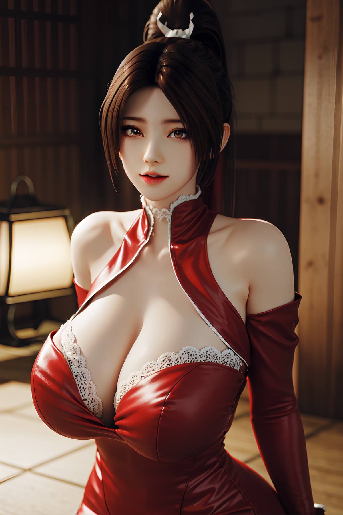 图片[102]-AI绘画 093 不知火舞 红色晚礼服[108P] – 速更版-美库