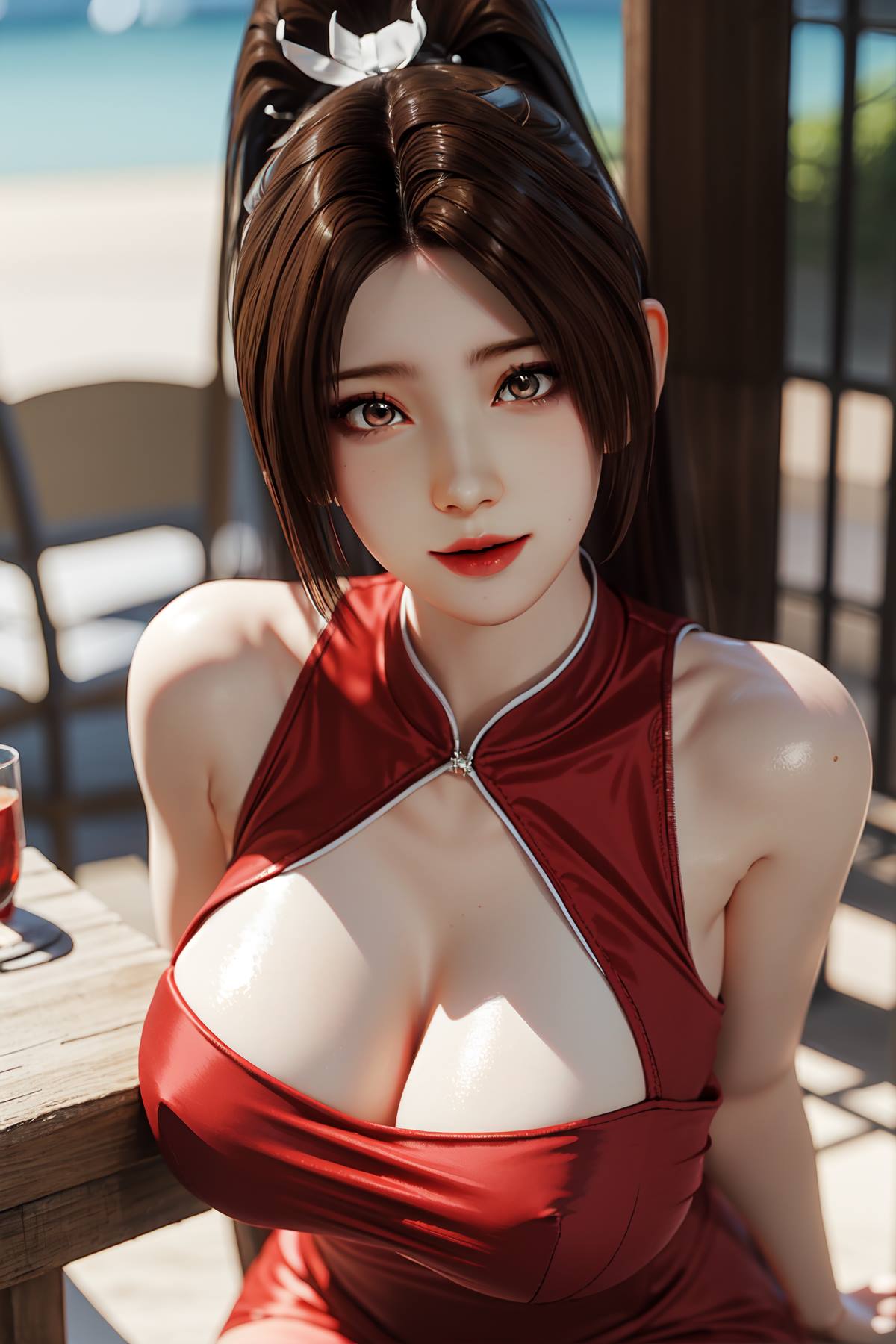 图片[105]-AI绘画 093 不知火舞 红色晚礼服[108P] – 速更版-美库