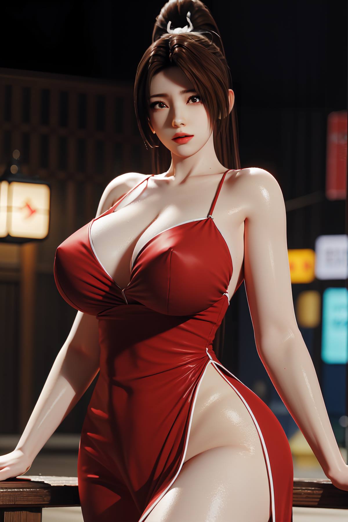 图片[106]-AI绘画 093 不知火舞 红色晚礼服[108P] – 速更版-美库