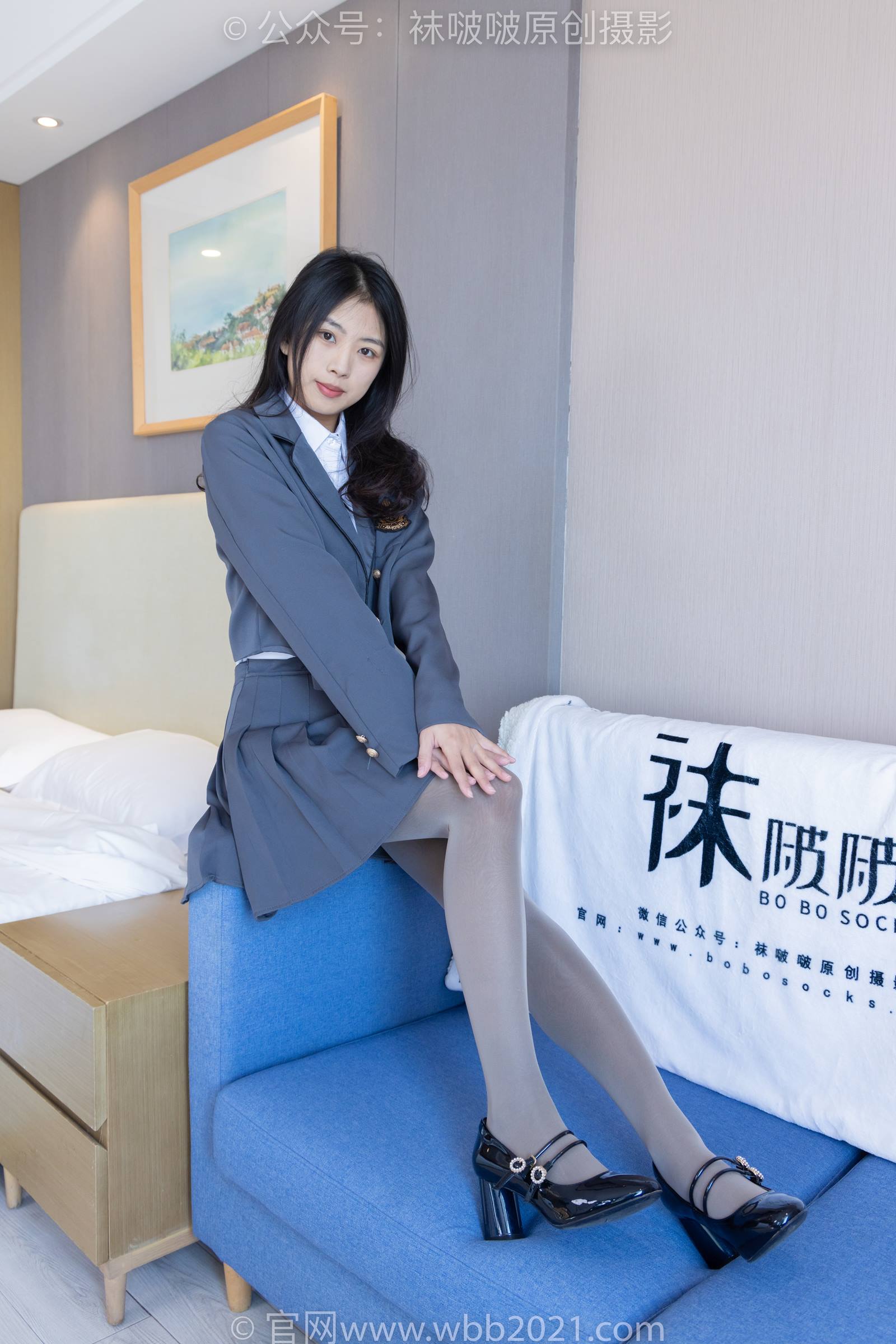 图片[17]-[BoBoSocks袜啵啵]NO.312 奶油-高跟鞋、黑丝打底、肉丝[160P] – 速更版-美库