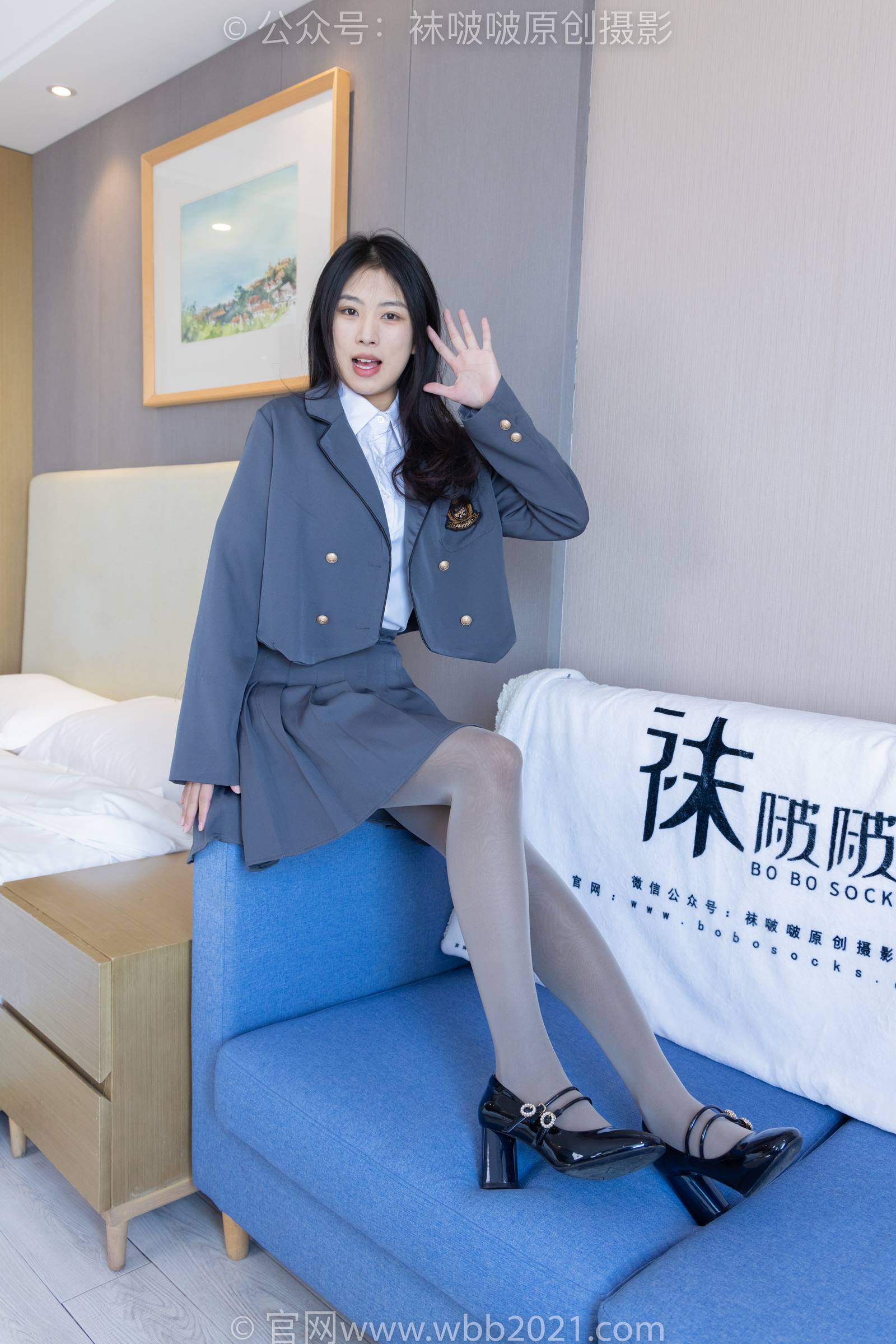 图片[19]-[BoBoSocks袜啵啵]NO.312 奶油-高跟鞋、黑丝打底、肉丝[160P] – 速更版-美库