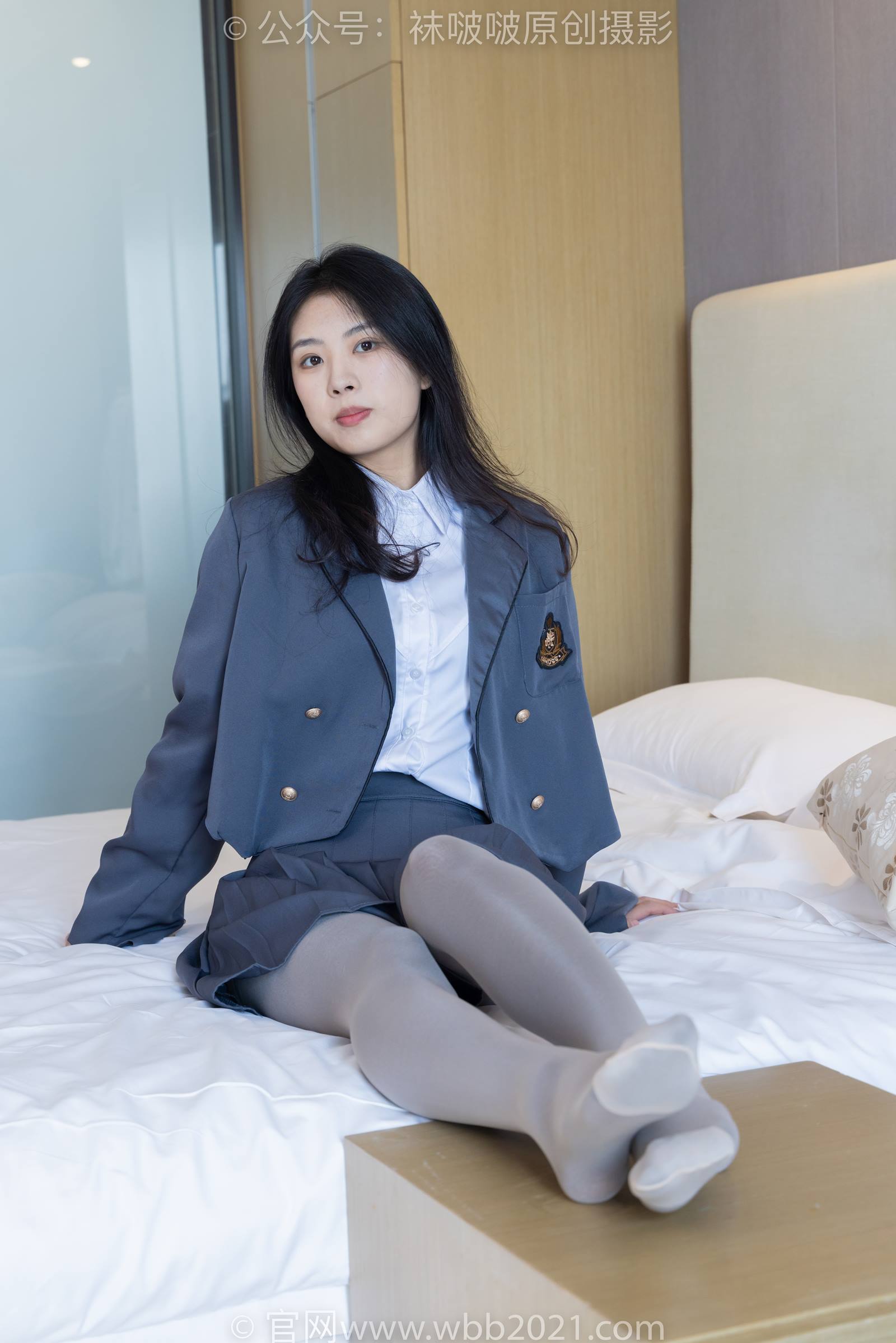 图片[123]-[BoBoSocks袜啵啵]NO.312 奶油-高跟鞋、黑丝打底、肉丝[160P] – 速更版-美库