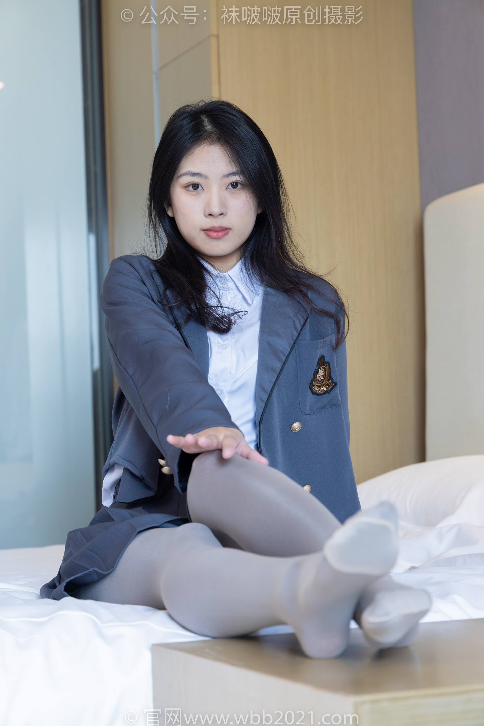 图片[124]-[BoBoSocks袜啵啵]NO.312 奶油-高跟鞋、黑丝打底、肉丝[160P] – 速更版-美库