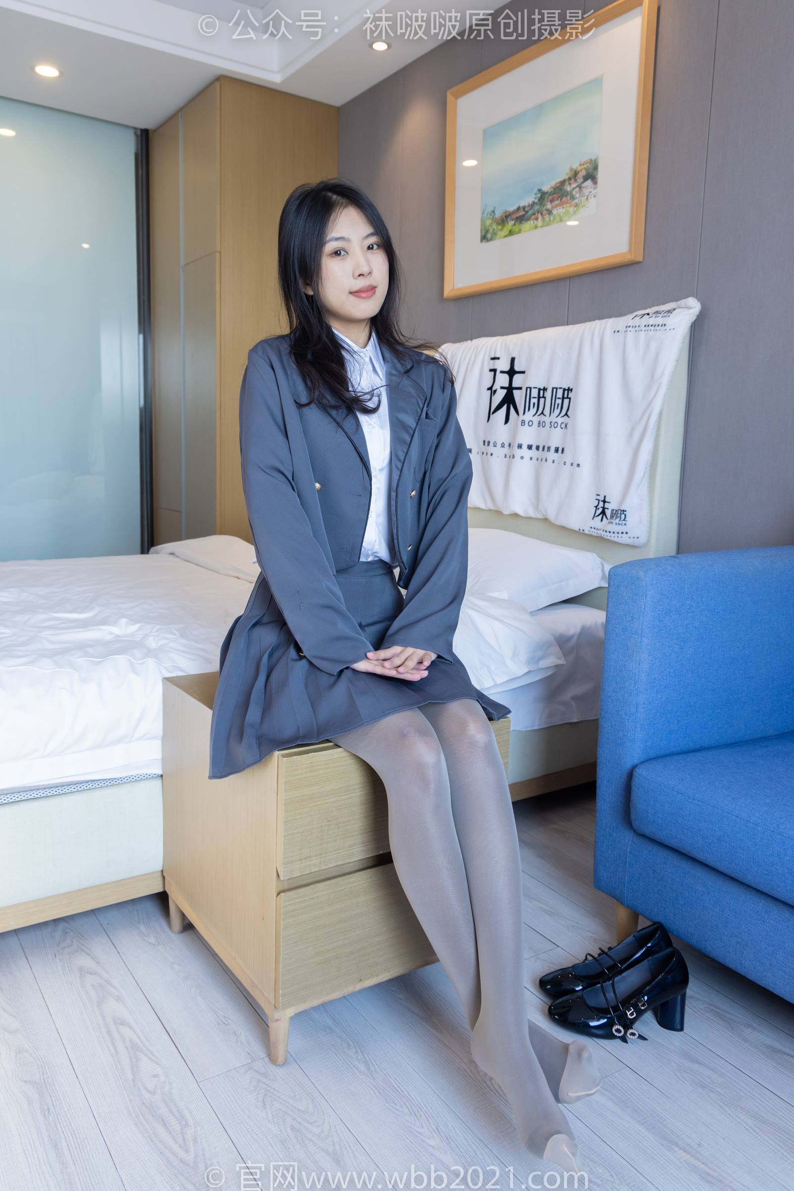 图片[141]-[BoBoSocks袜啵啵]NO.312 奶油-高跟鞋、黑丝打底、肉丝[160P] – 速更版-美库