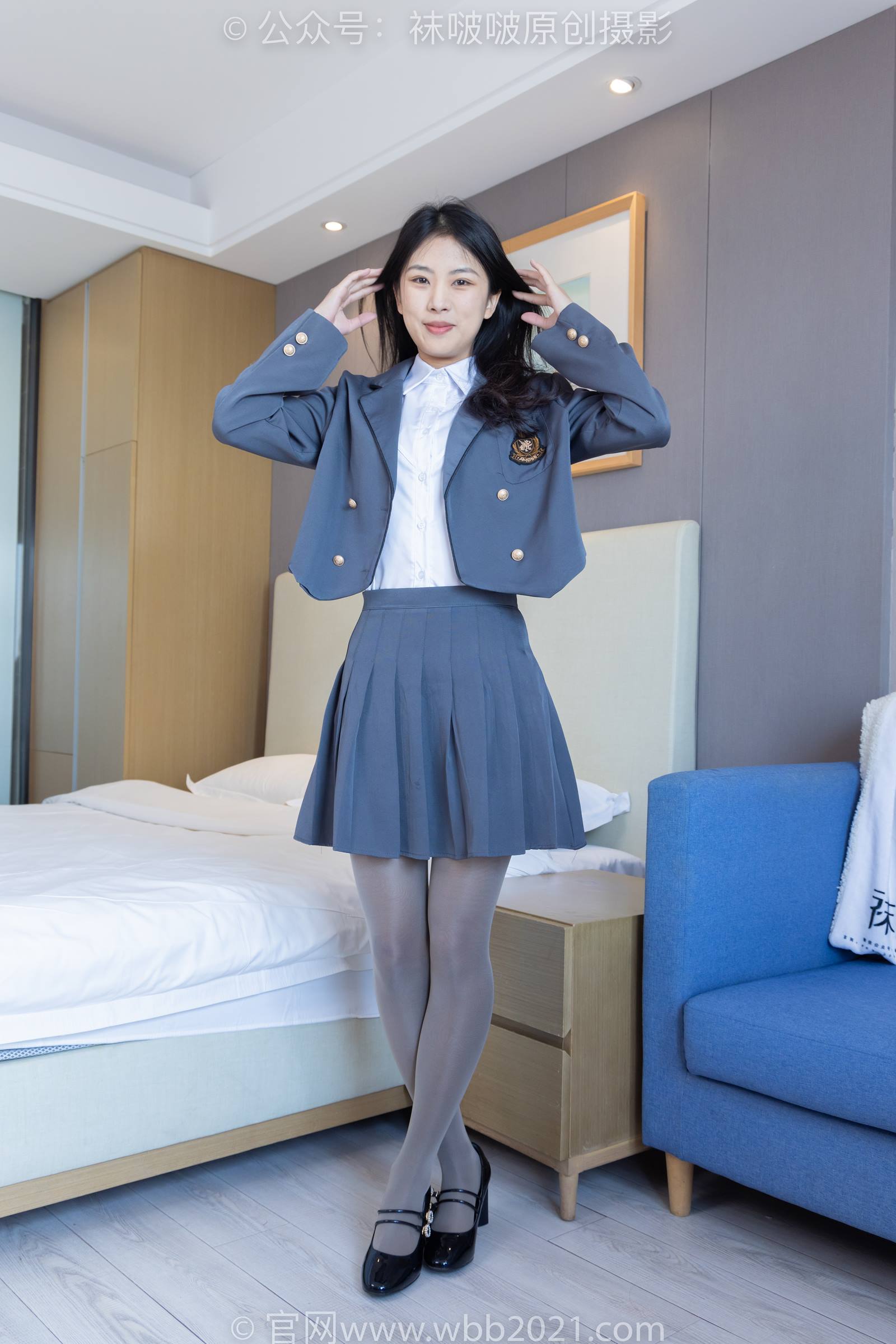 图片[155]-[BoBoSocks袜啵啵]NO.312 奶油-高跟鞋、黑丝打底、肉丝[160P] – 速更版-美库