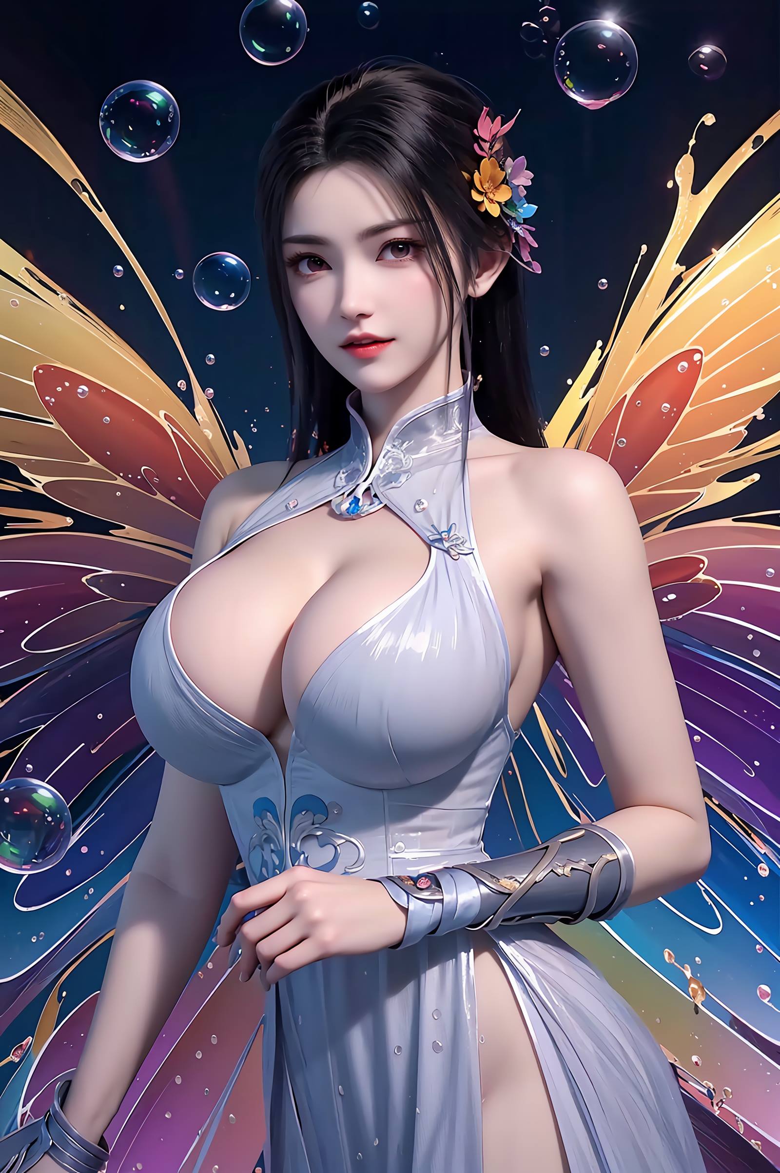 图片[20]-AI绘画 095 少年歌行-李寒衣唯美蝴蝶[42P] – 速更版-美库
