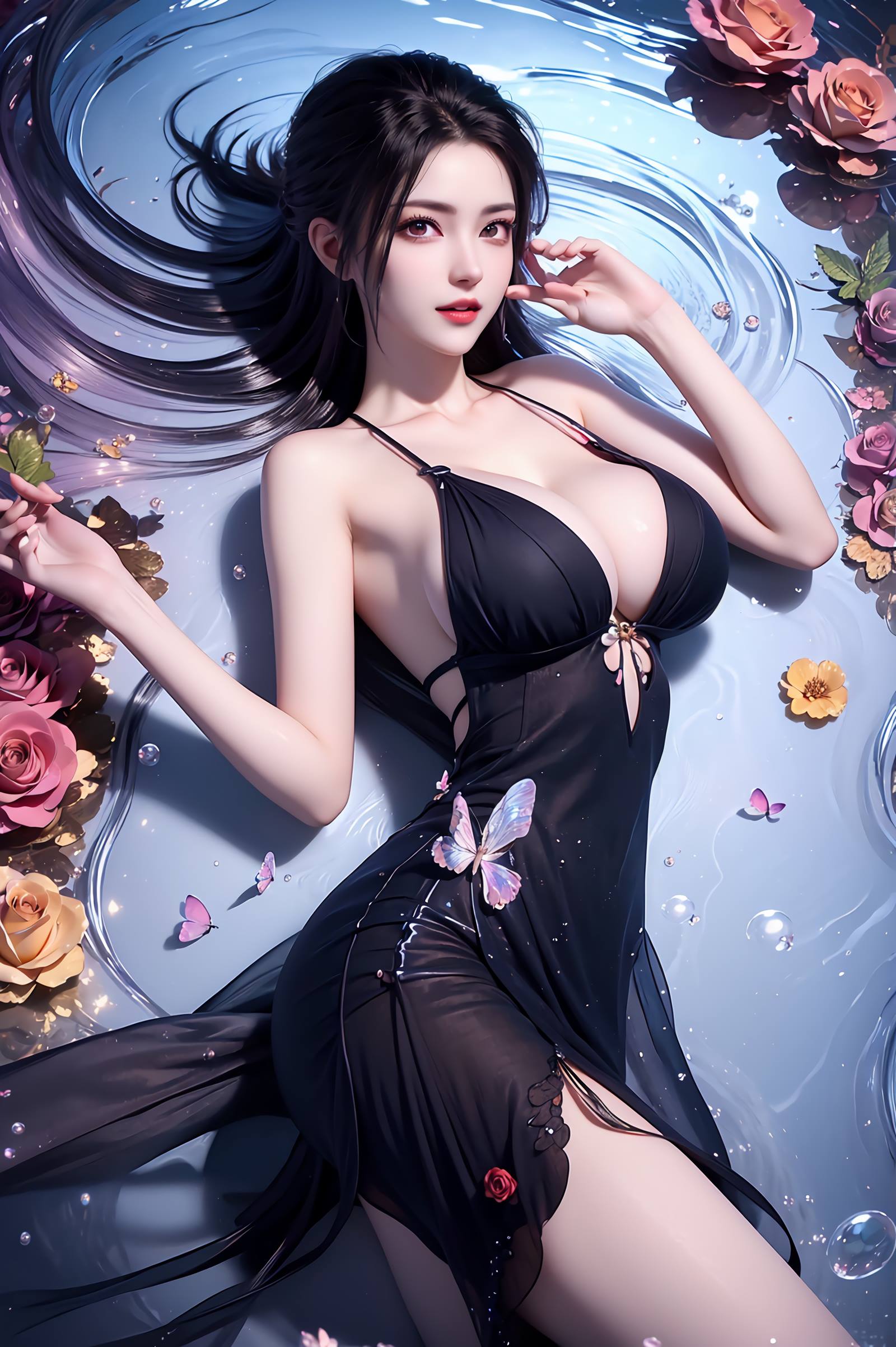 图片[29]-AI绘画 095 少年歌行-李寒衣唯美蝴蝶[42P] – 速更版-美库