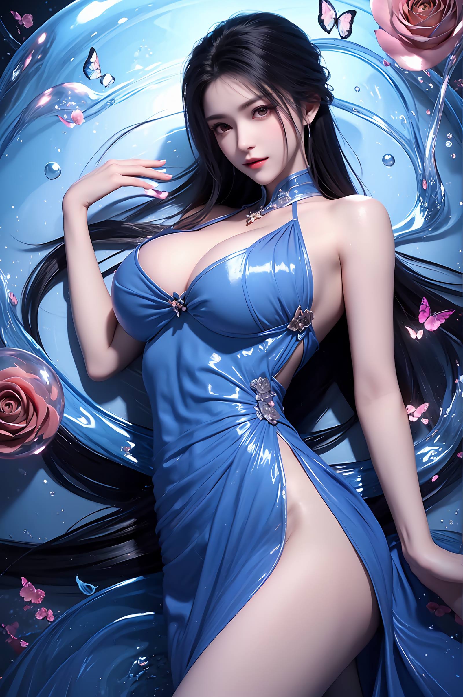 图片[30]-AI绘画 095 少年歌行-李寒衣唯美蝴蝶[42P] – 速更版-美库