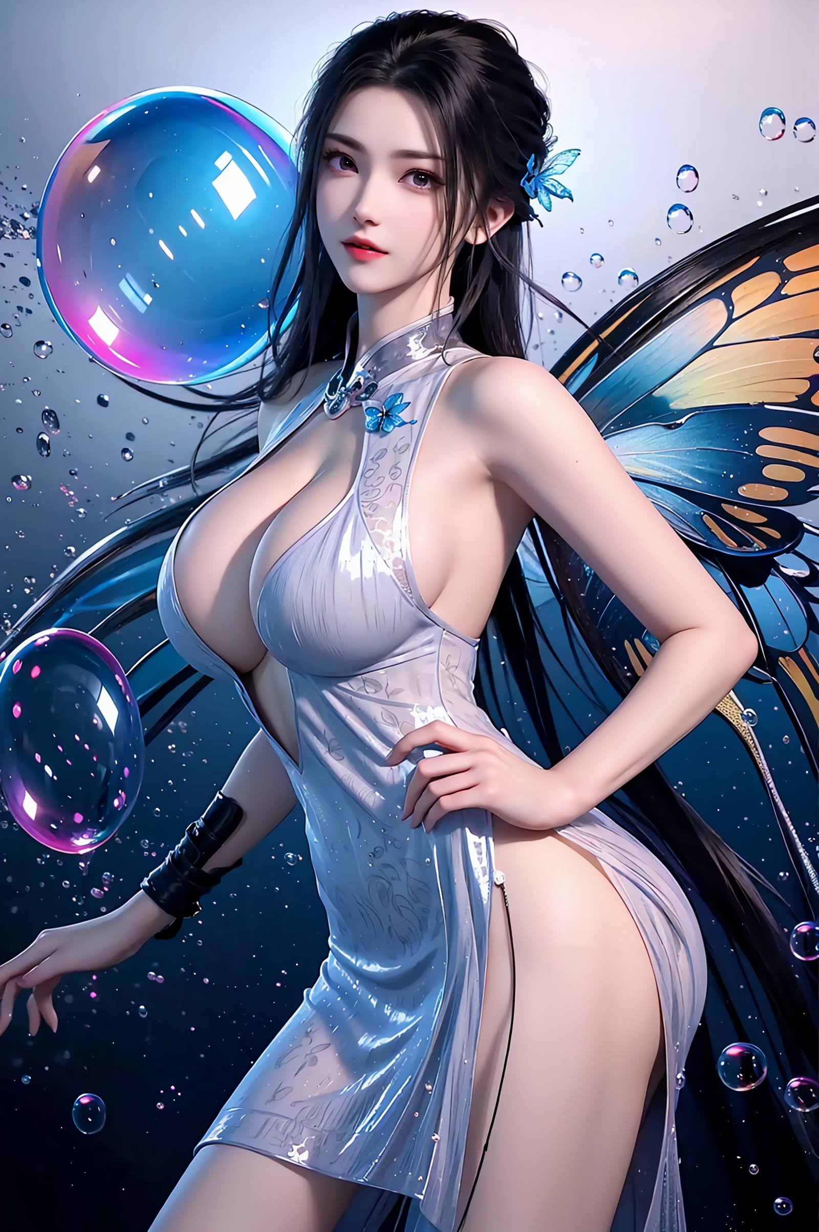 图片[31]-AI绘画 095 少年歌行-李寒衣唯美蝴蝶[42P] – 速更版-美库