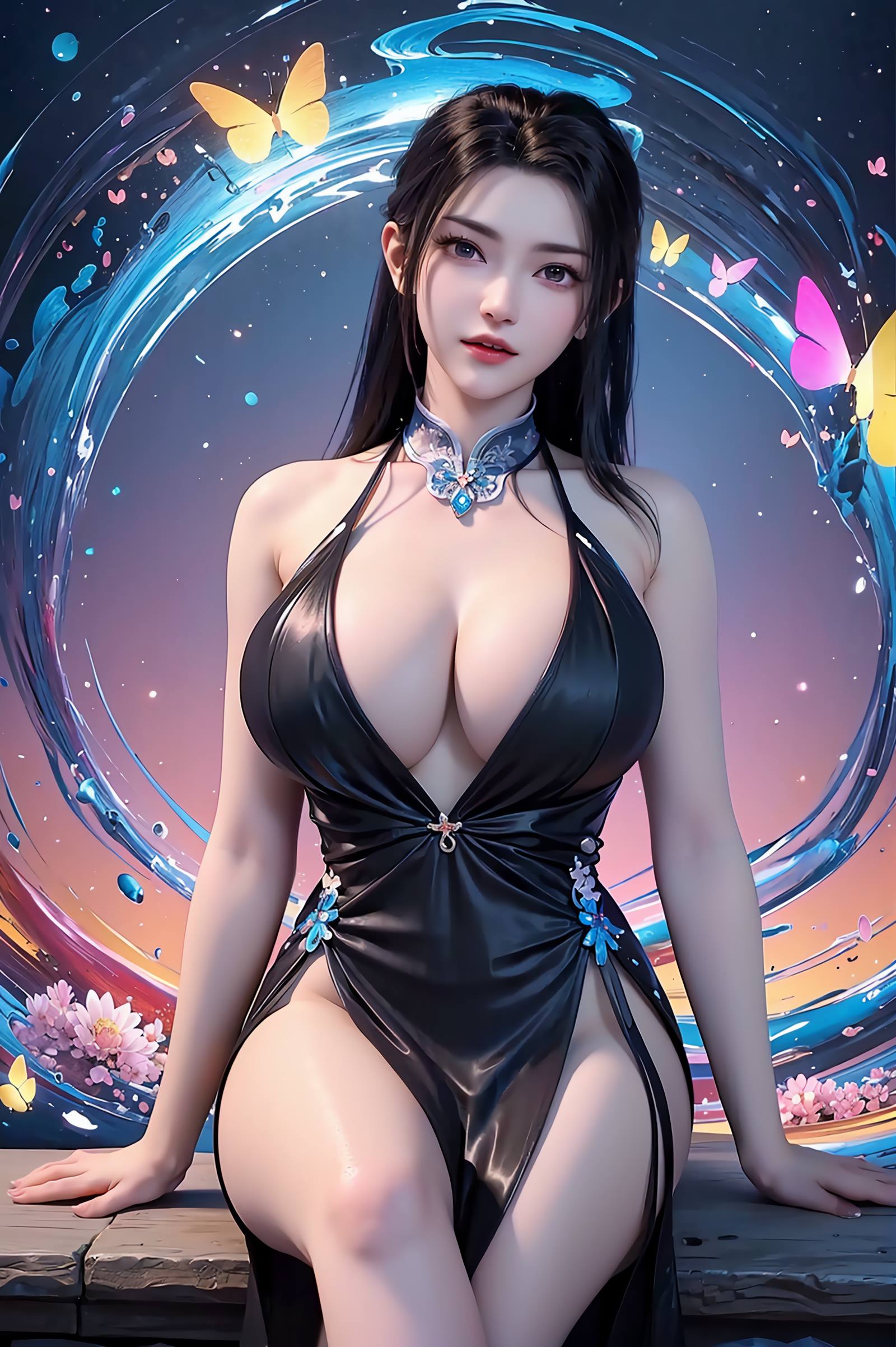 图片[33]-AI绘画 095 少年歌行-李寒衣唯美蝴蝶[42P] – 速更版-美库