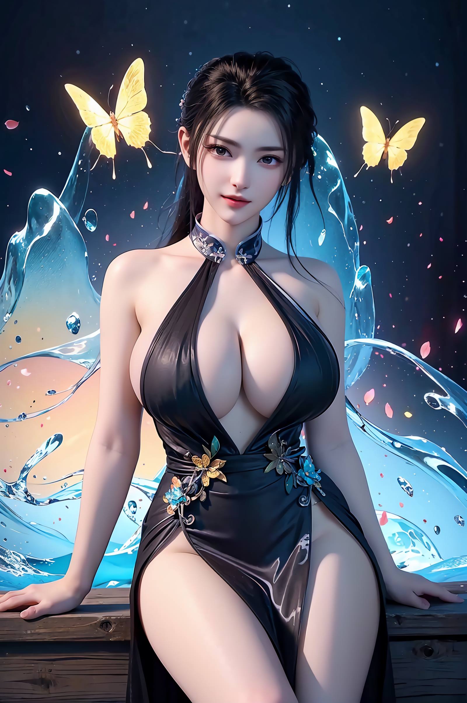 图片[37]-AI绘画 095 少年歌行-李寒衣唯美蝴蝶[42P] – 速更版-美库