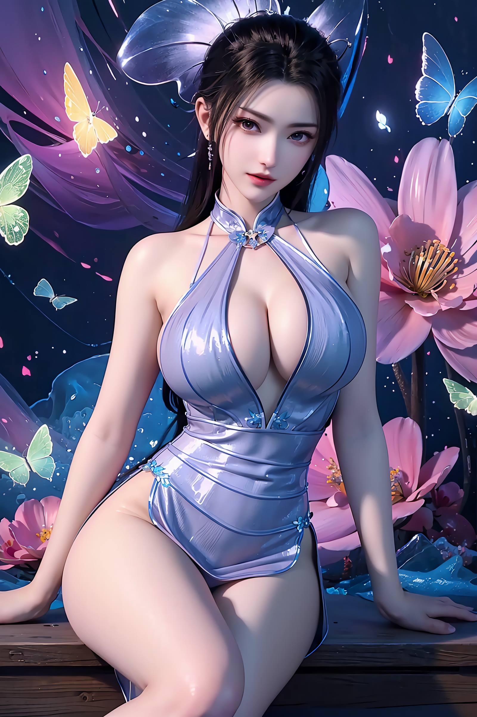 图片[41]-AI绘画 095 少年歌行-李寒衣唯美蝴蝶[42P] – 速更版-美库