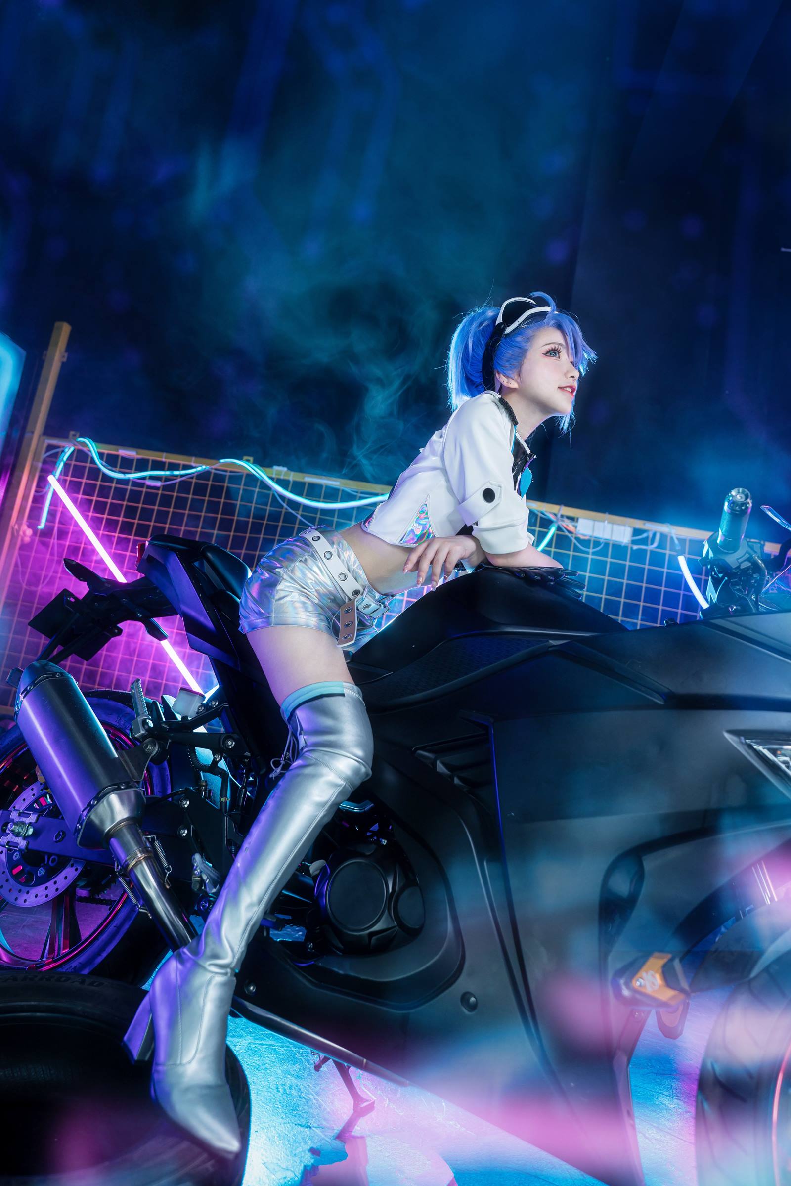 图片[10]-六二二同学 – 机车少女[13P] – 速更版-美库