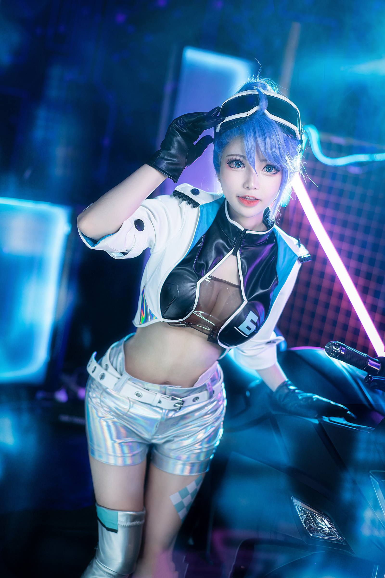 图片[12]-六二二同学 – 机车少女[13P] – 速更版-美库