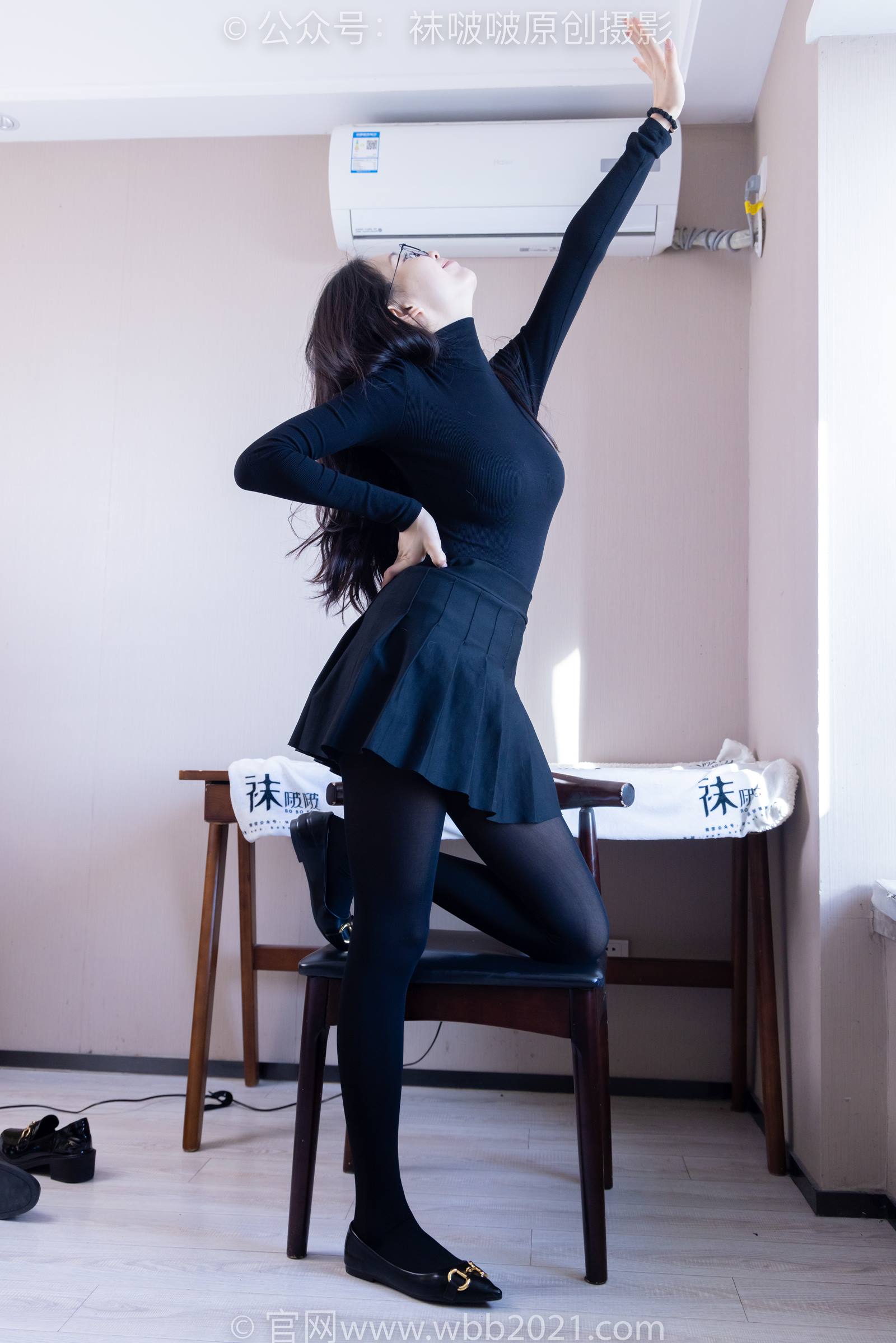 图片[24]-[BoBoSocks袜啵啵]NO.313 芝士-皮鞋、平底鞋、厚黑丝、厚黑丝大腿袜[150P] – 速更版-美库