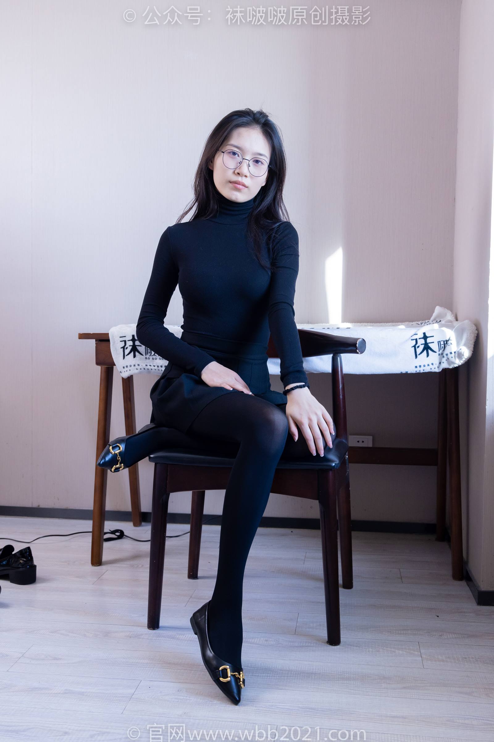 图片[28]-[BoBoSocks袜啵啵]NO.313 芝士-皮鞋、平底鞋、厚黑丝、厚黑丝大腿袜[150P] – 速更版-美库