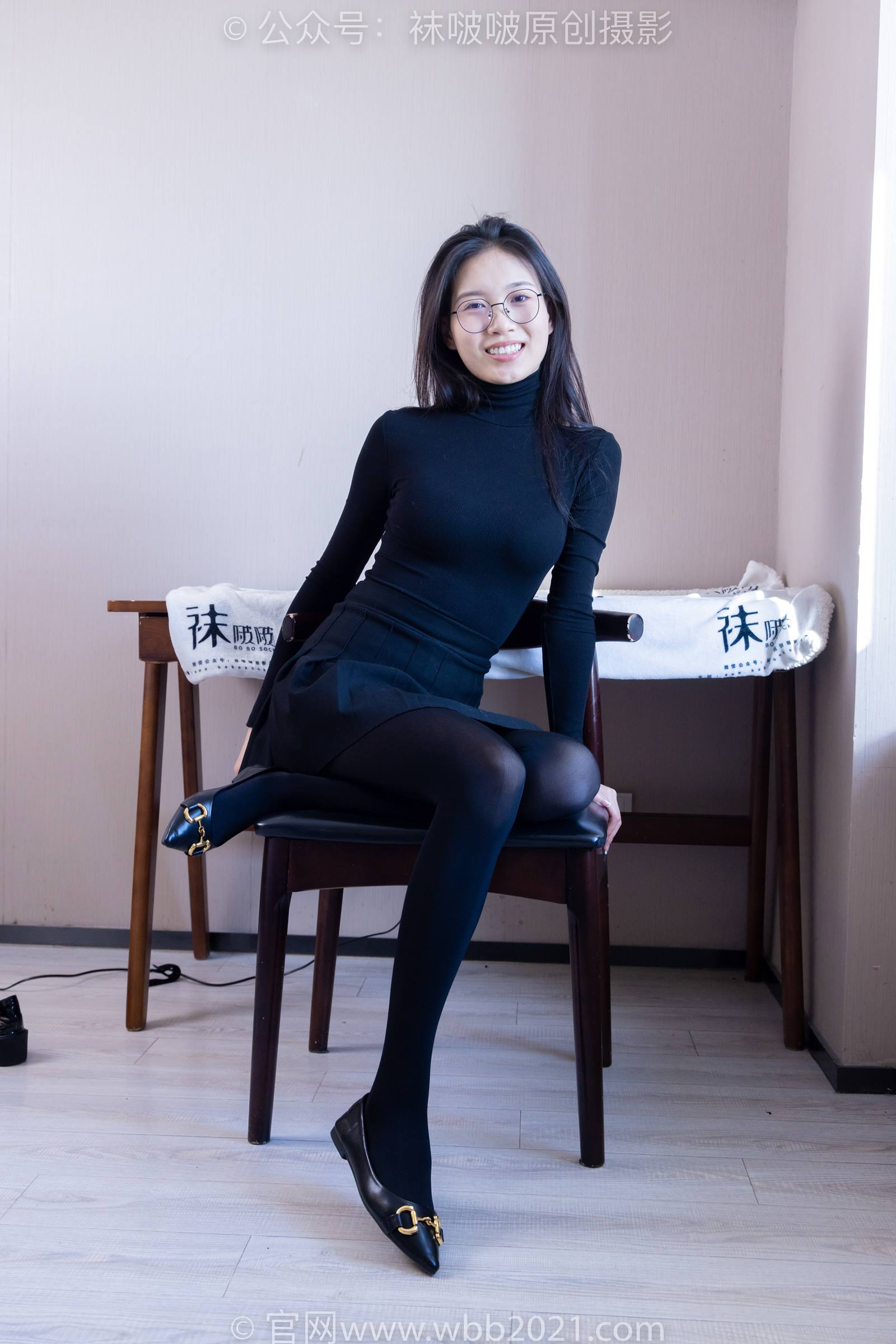 图片[29]-[BoBoSocks袜啵啵]NO.313 芝士-皮鞋、平底鞋、厚黑丝、厚黑丝大腿袜[150P] – 速更版-美库