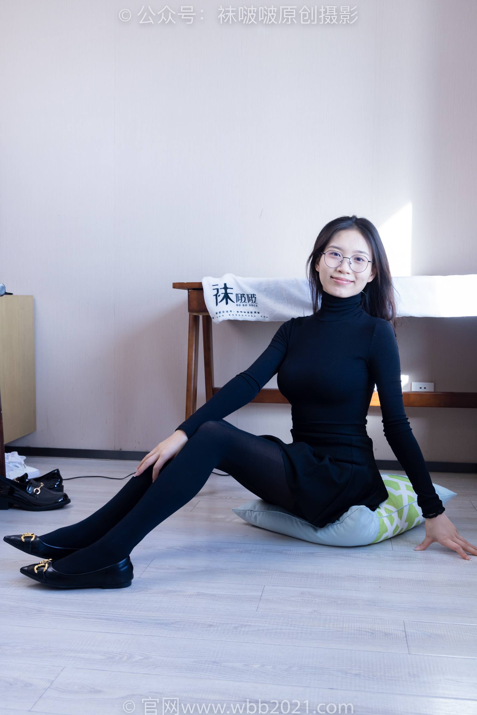 图片[35]-[BoBoSocks袜啵啵]NO.313 芝士-皮鞋、平底鞋、厚黑丝、厚黑丝大腿袜[150P] – 速更版-美库