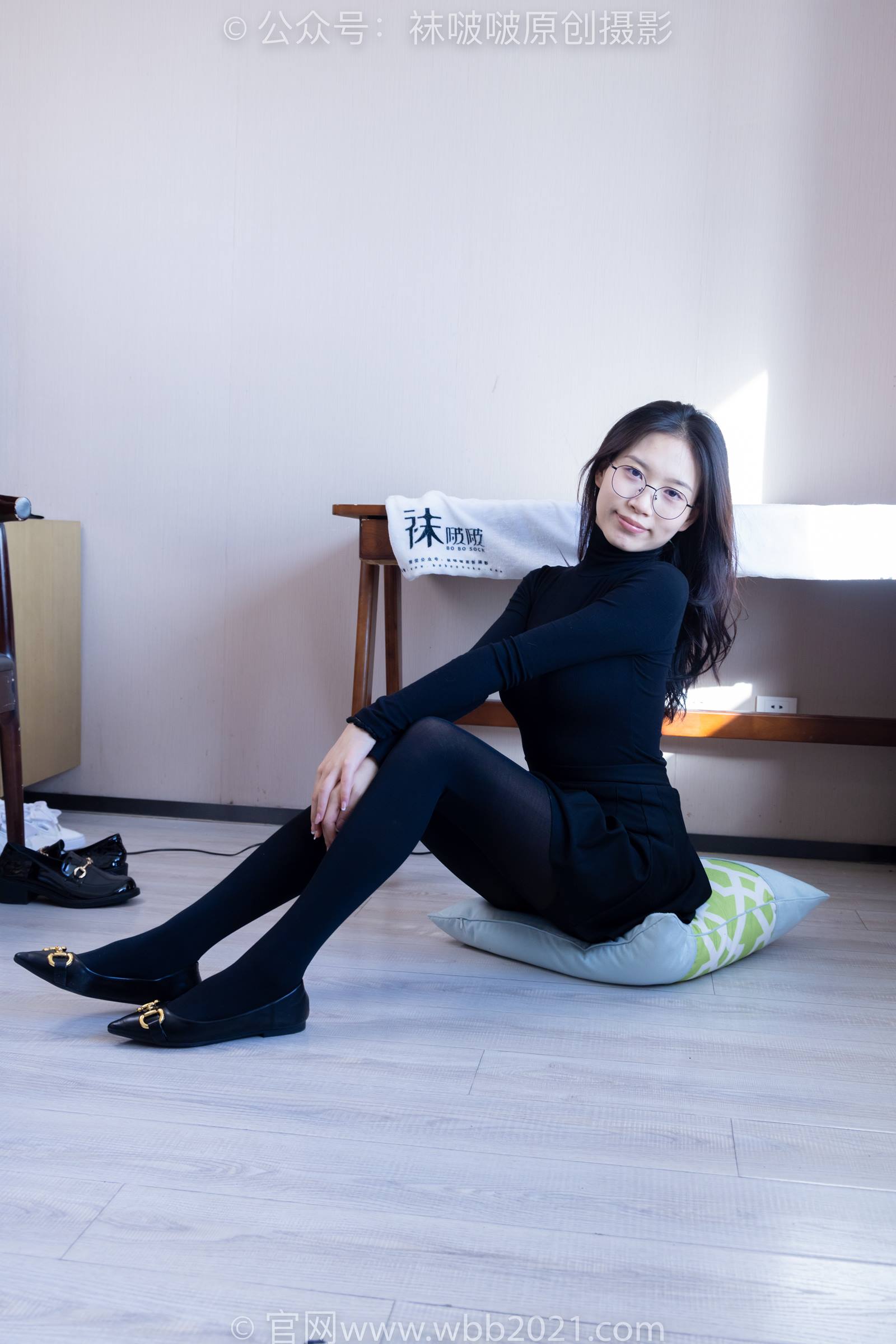图片[36]-[BoBoSocks袜啵啵]NO.313 芝士-皮鞋、平底鞋、厚黑丝、厚黑丝大腿袜[150P] – 速更版-美库