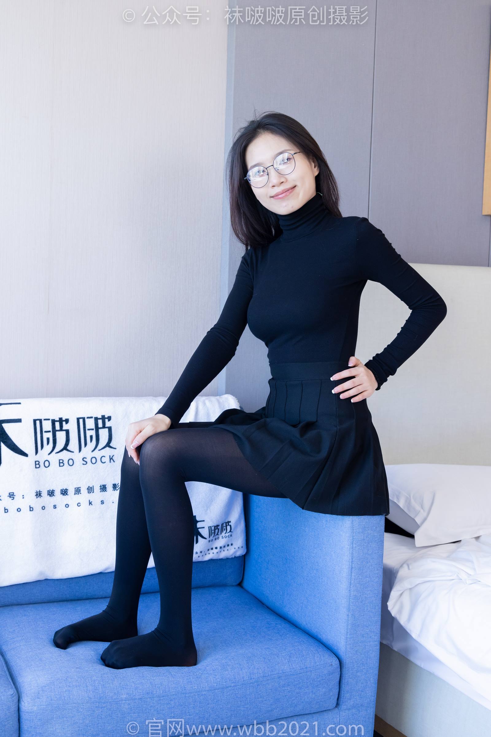 图片[44]-[BoBoSocks袜啵啵]NO.313 芝士-皮鞋、平底鞋、厚黑丝、厚黑丝大腿袜[150P] – 速更版-美库