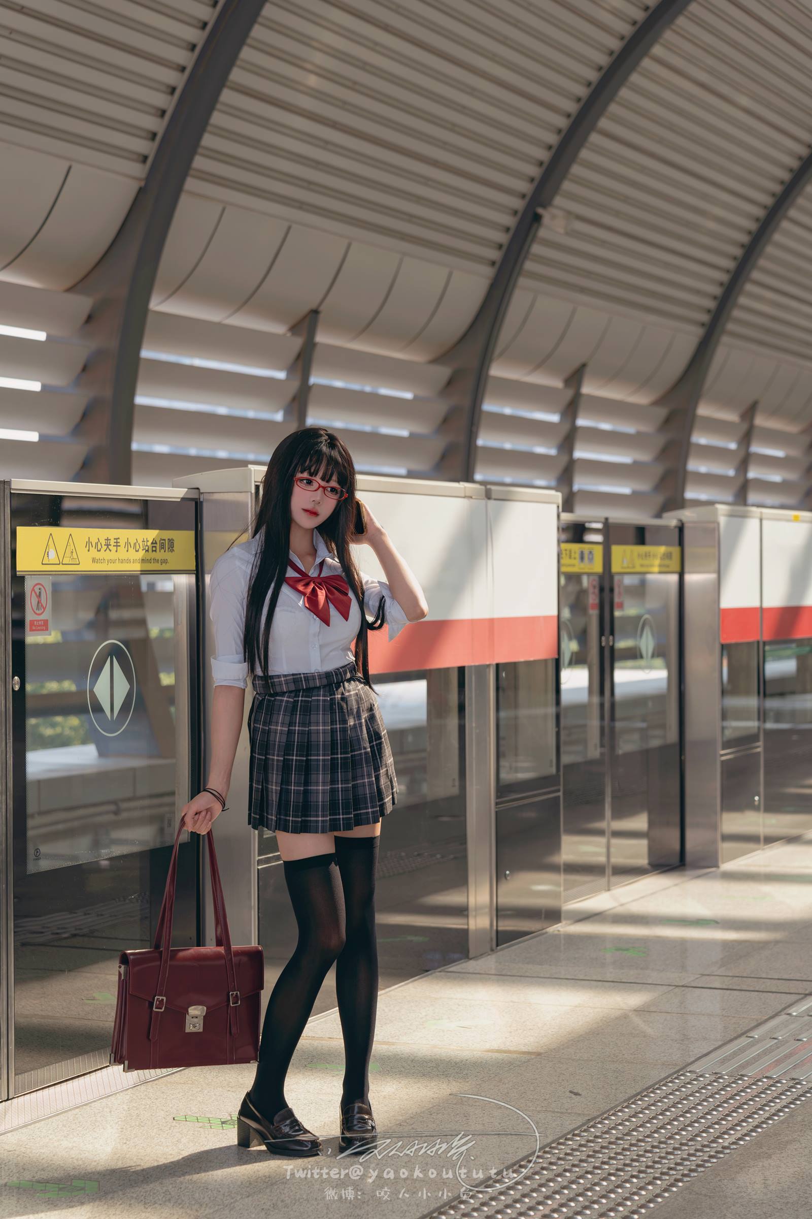 图片[31]-咬一口兔娘 NO.067 – 电车惊魂[29P] – 速更版-美库